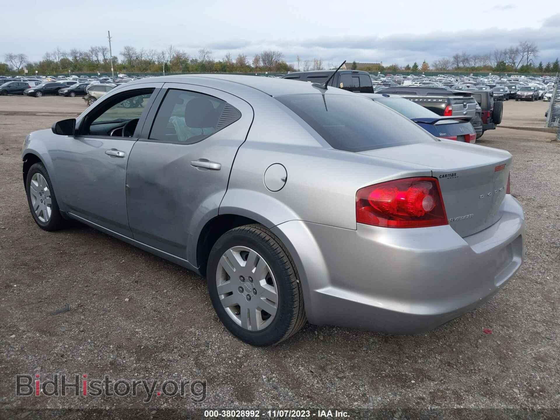 2013 DODGE AVENGER - VIN: 1C3CDZAB0DN729652 - Фото 3