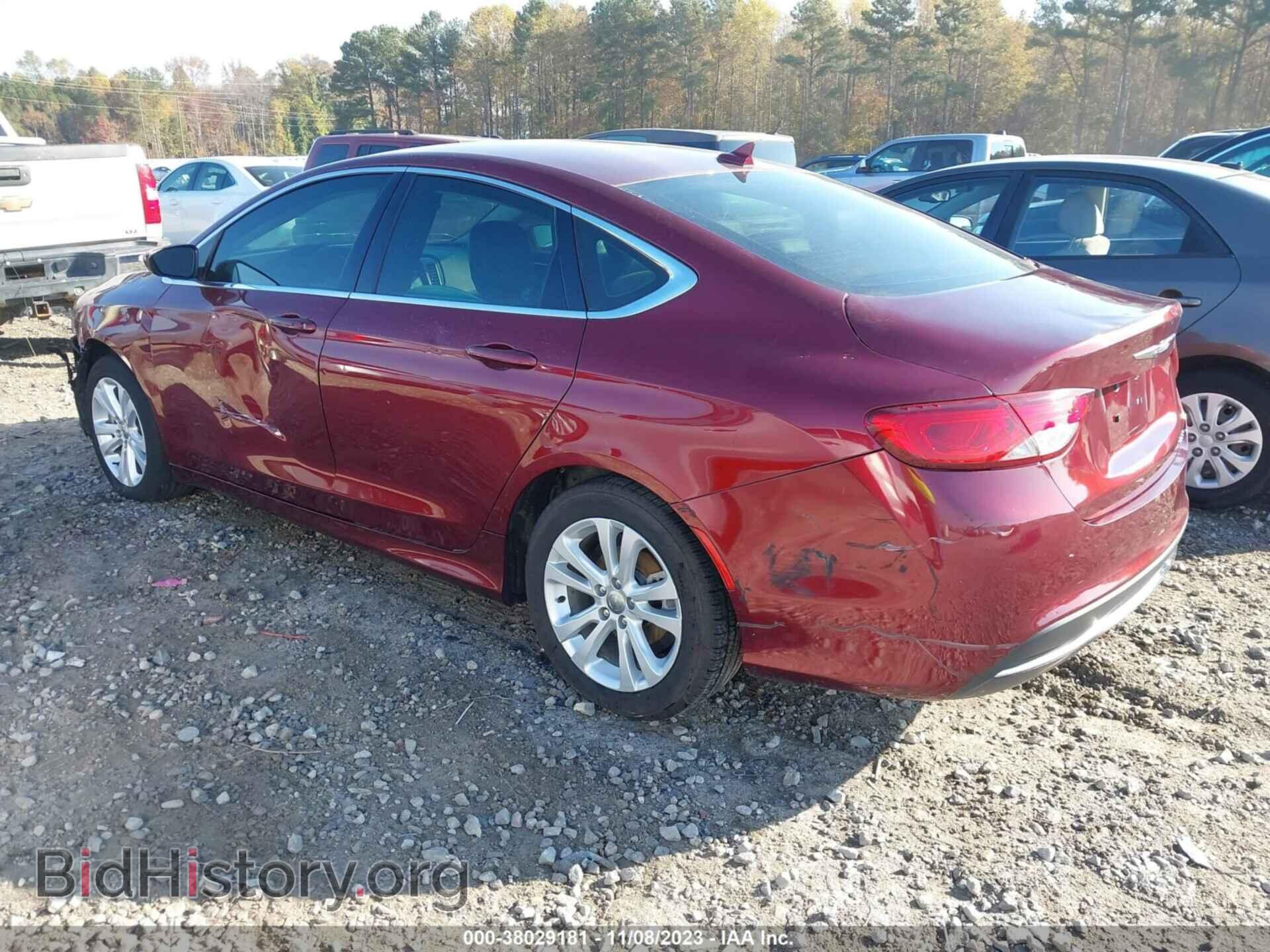 2016 CHRYSLER 200 - VIN: 1C3CCCAB6GN188823 - Фото 3