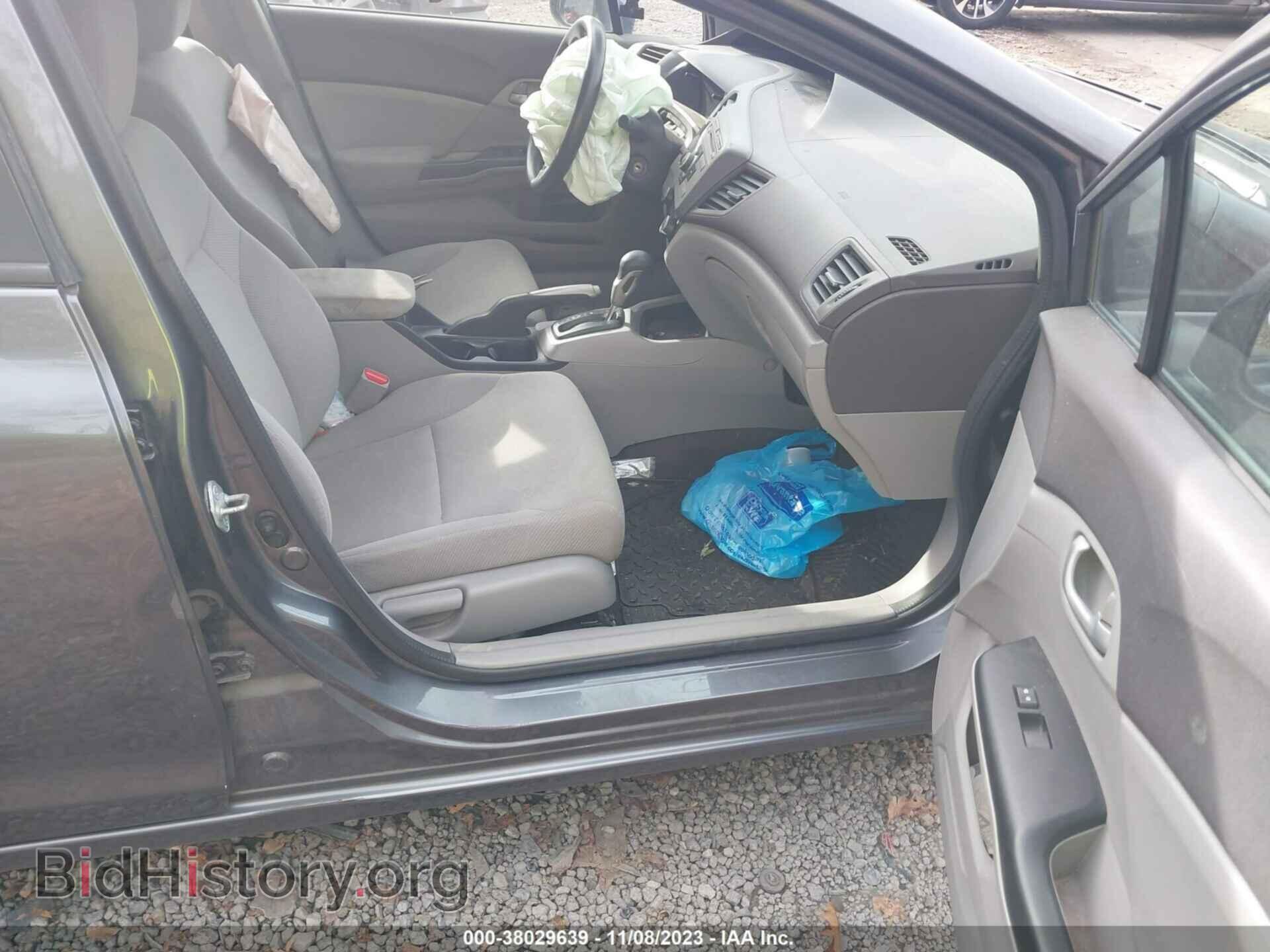 2012 HONDA CIVIC - VIN: 19XFB2F57CE372479 - Фото 5