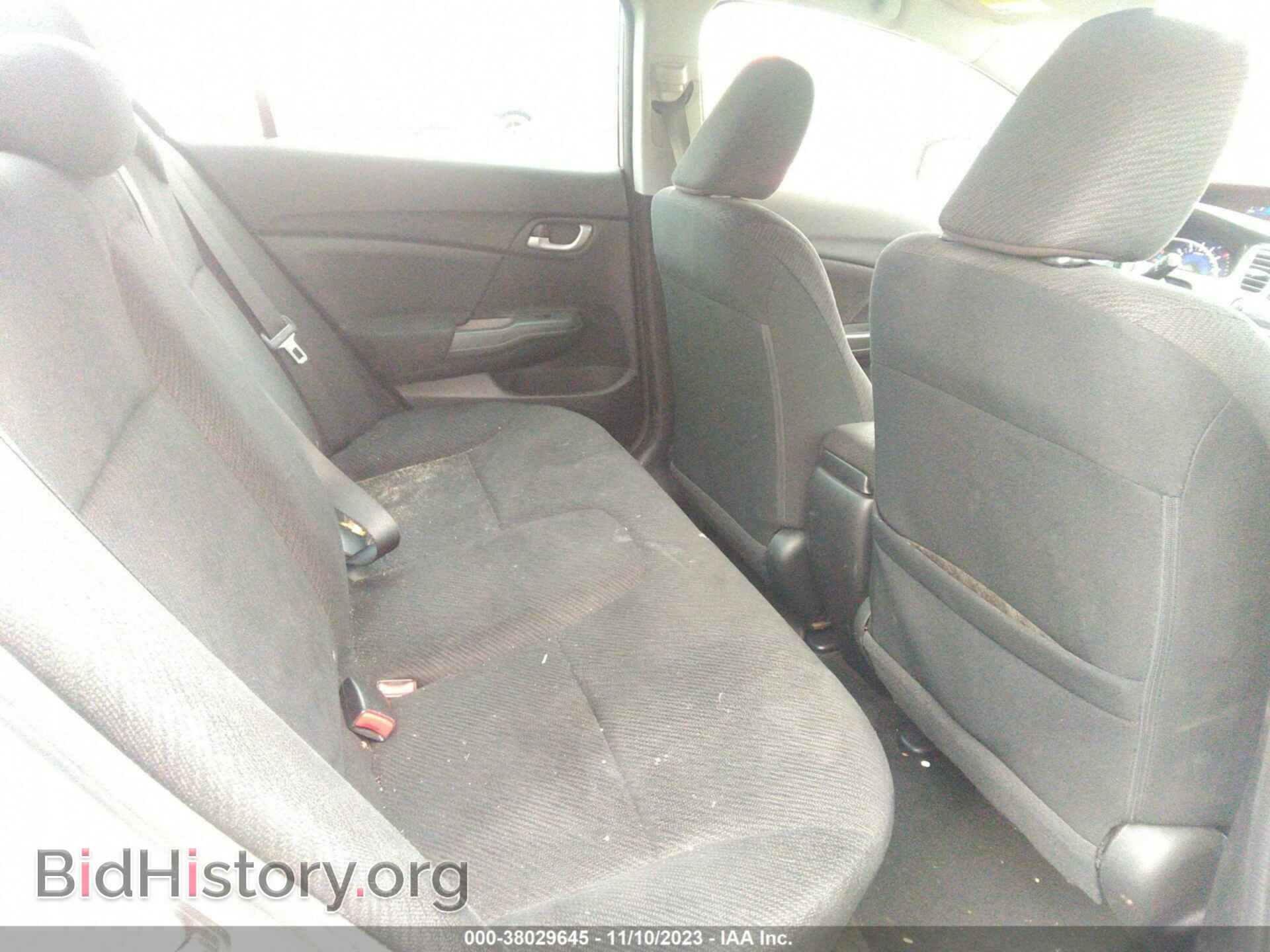 2013 HONDA CIVIC - VIN: 19XFB2F51DE271875 - Фото 8