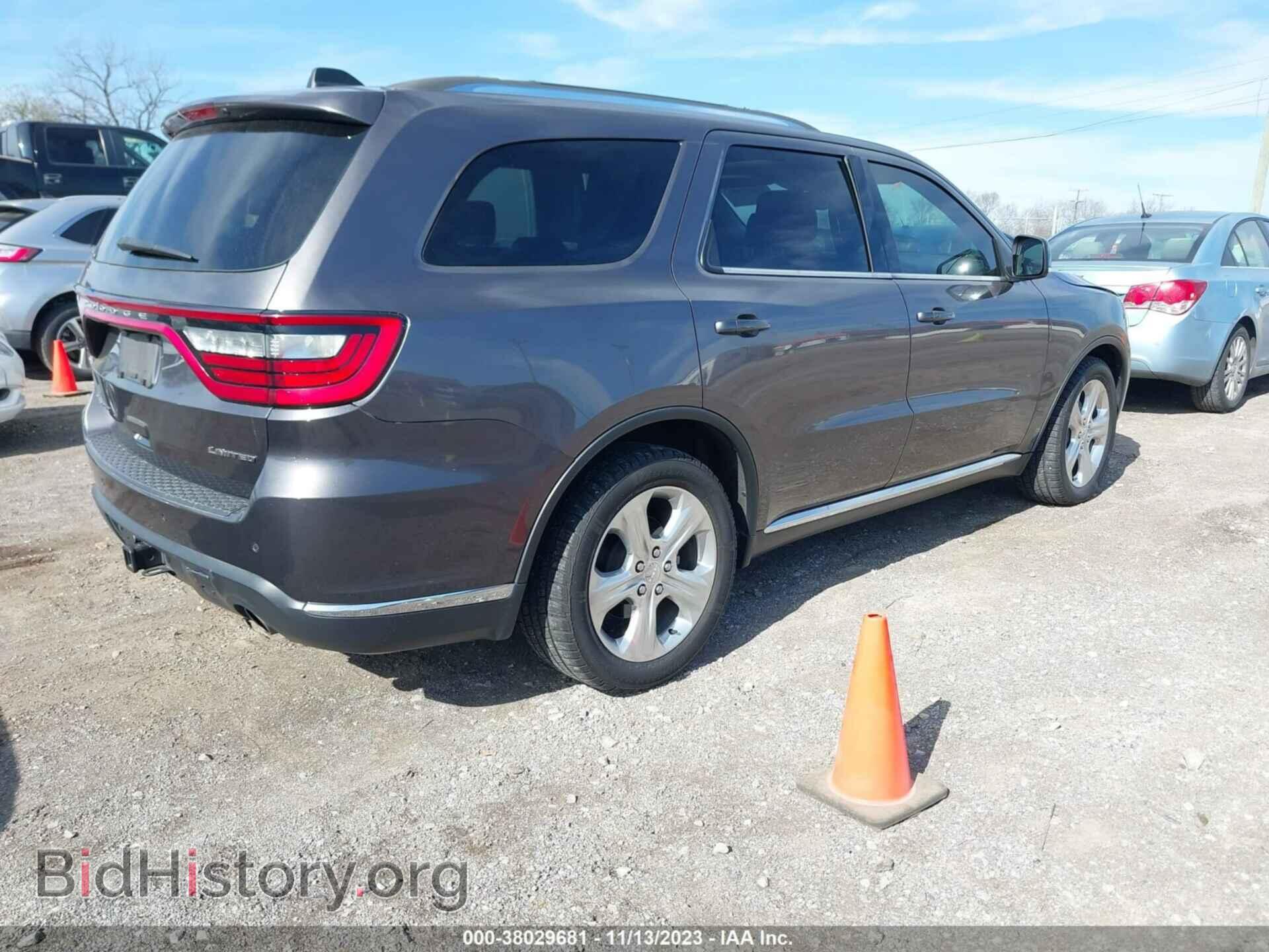 2014 DODGE DURANGO - VIN: 1C4RDHDGXEC551785 - Фото 4