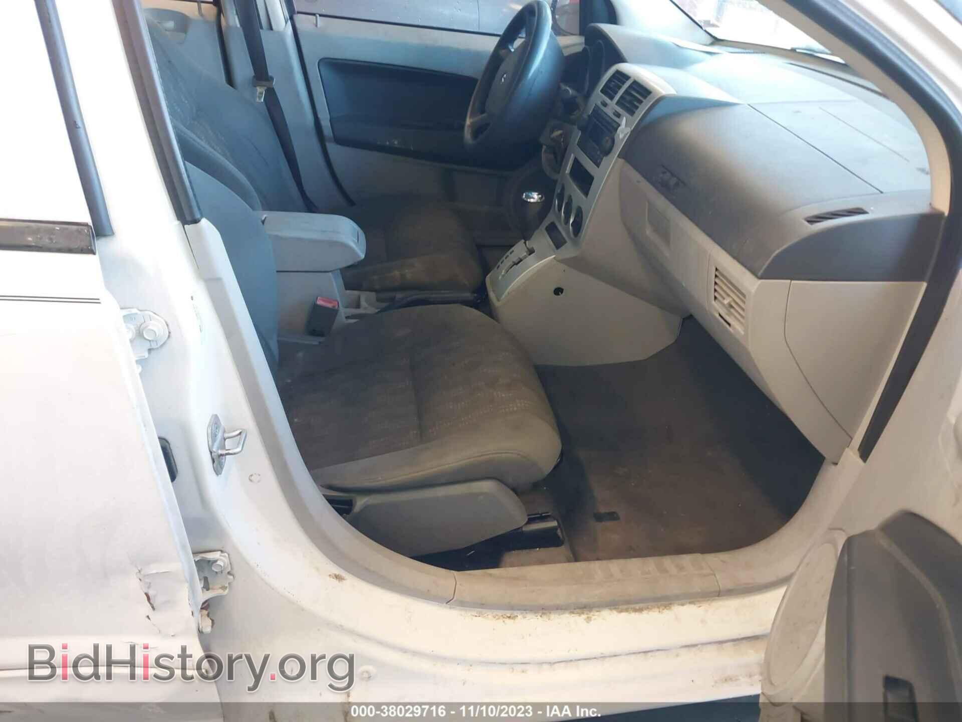 2007 DODGE CALIBER - VIN: 1B3HB28B67D566604 - Фото 5