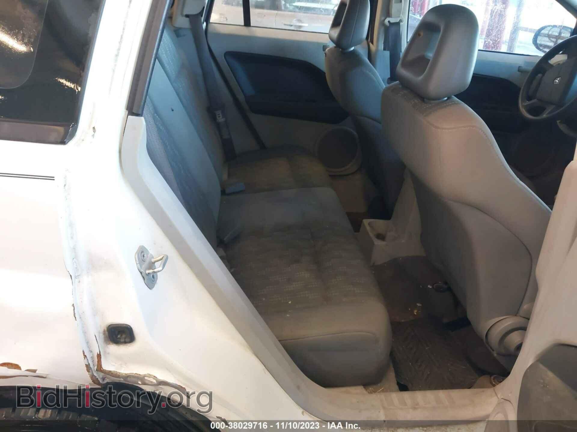 2007 DODGE CALIBER - VIN: 1B3HB28B67D566604 - Фото 8