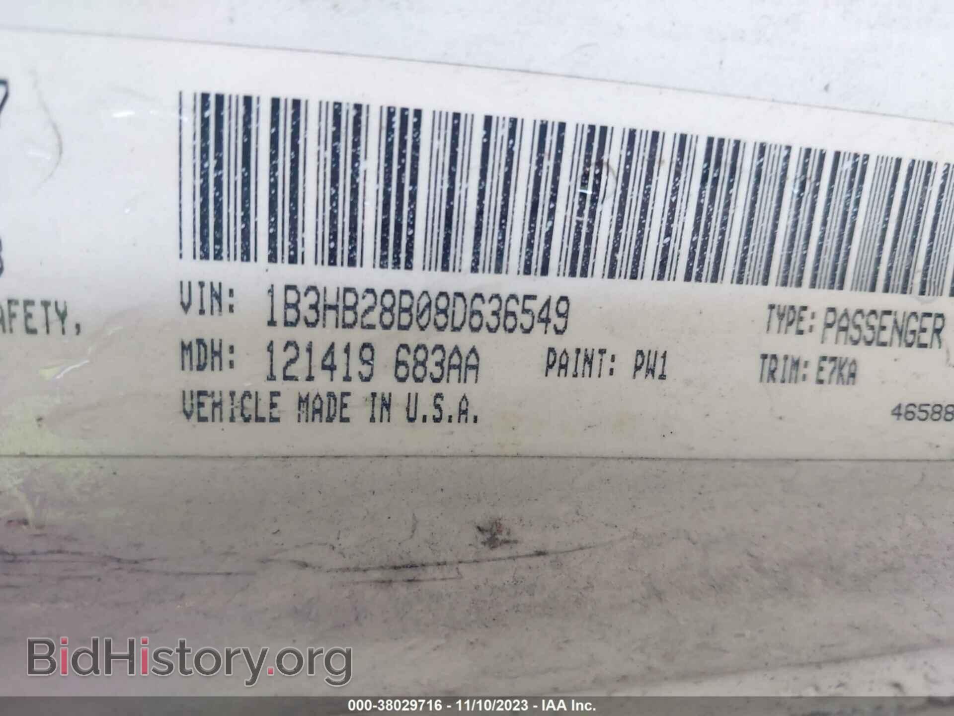 2007 DODGE CALIBER - VIN: 1B3HB28B67D566604 - Фото 9