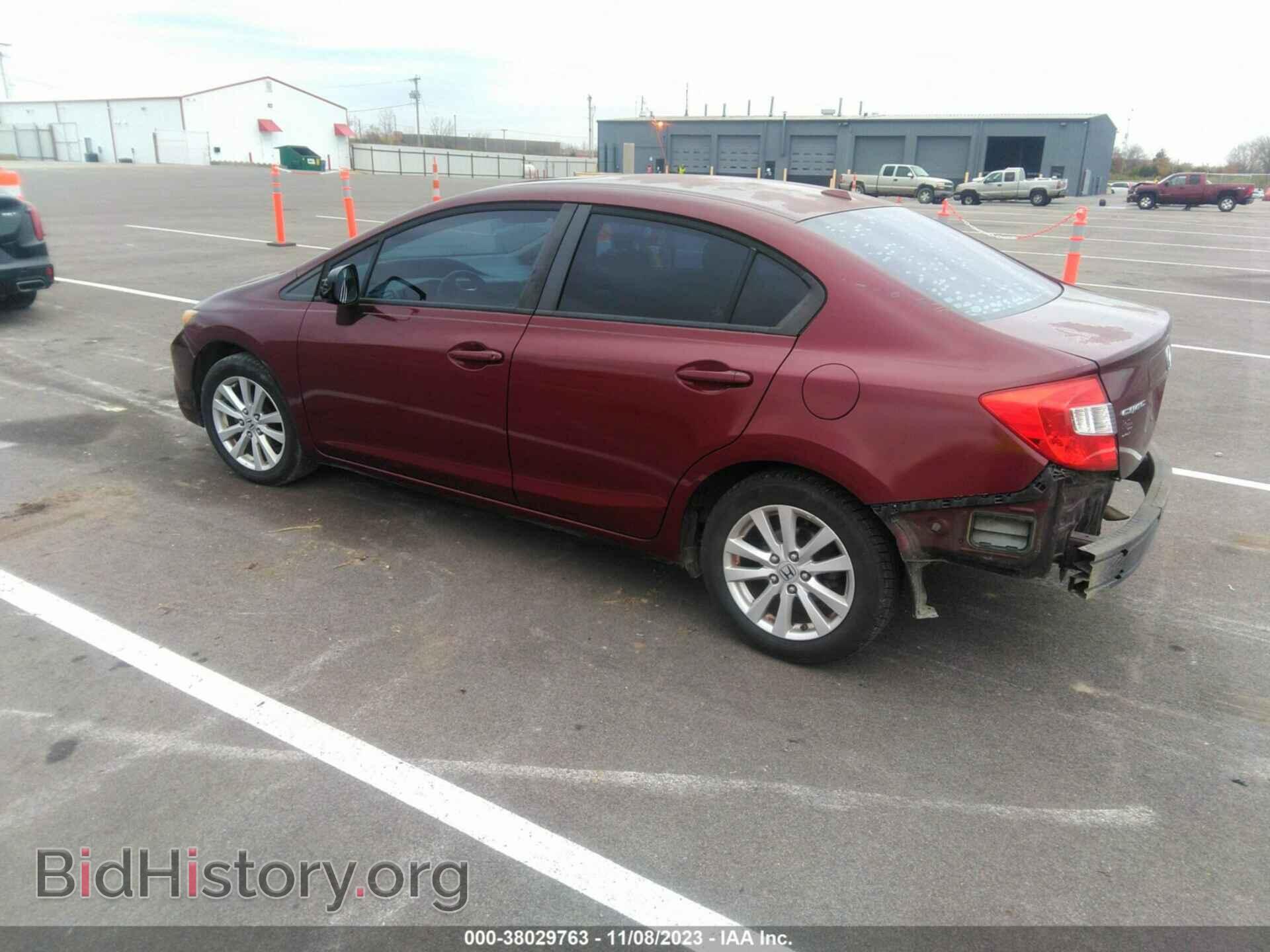 2012 HONDA CIVIC - VIN: 2HGFB2F88CH543756 - Фото 3