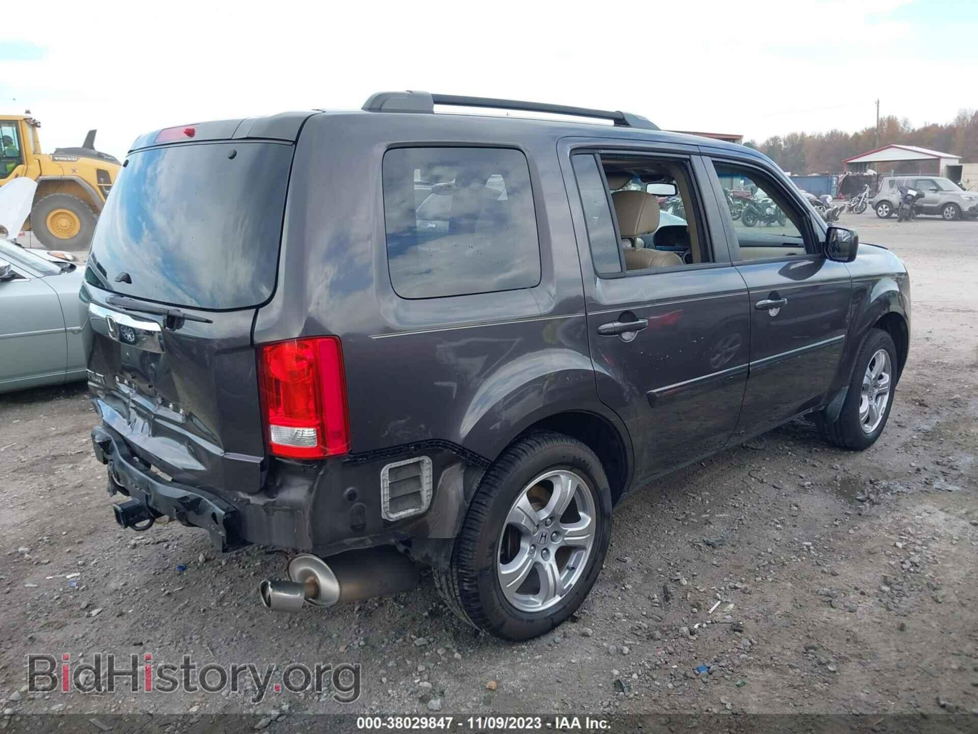 2012 HONDA PILOT - VIN: 5FNYF3H63CB027419 - Photo 4