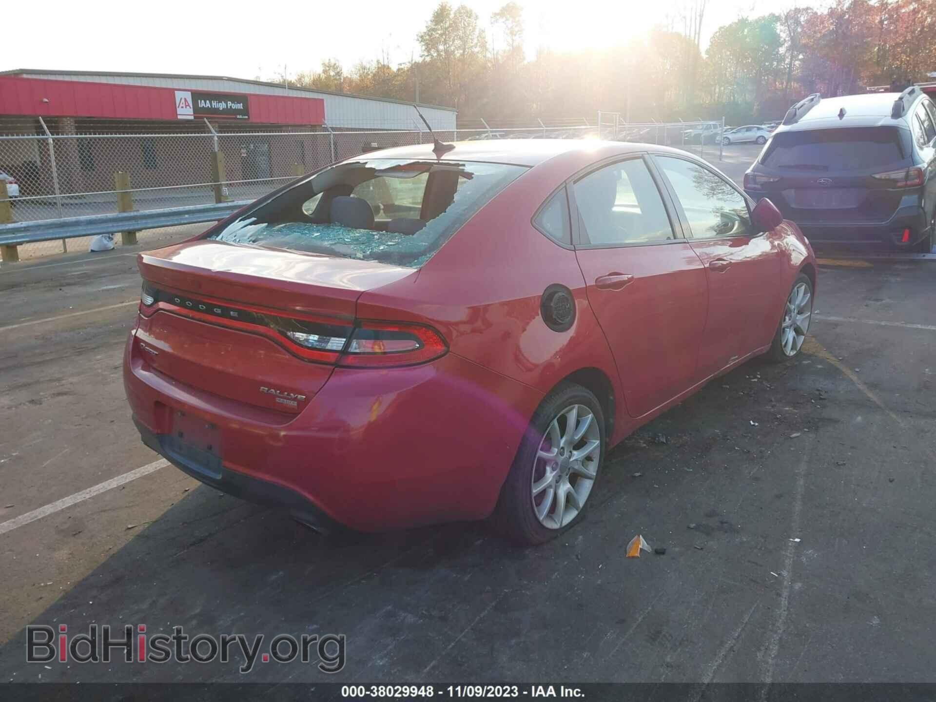 2013 DODGE DART - VIN: 1C3CDFBH2DD640849 - Photo 4
