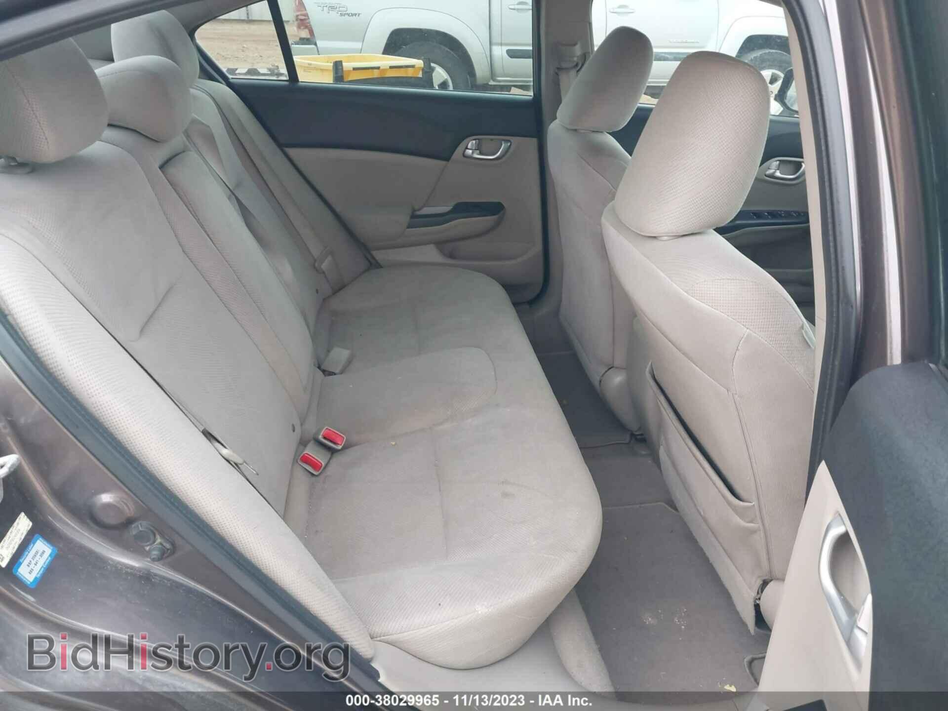 2012 HONDA CIVIC - VIN: 2HGFB2F80CH591834 - Фото 8