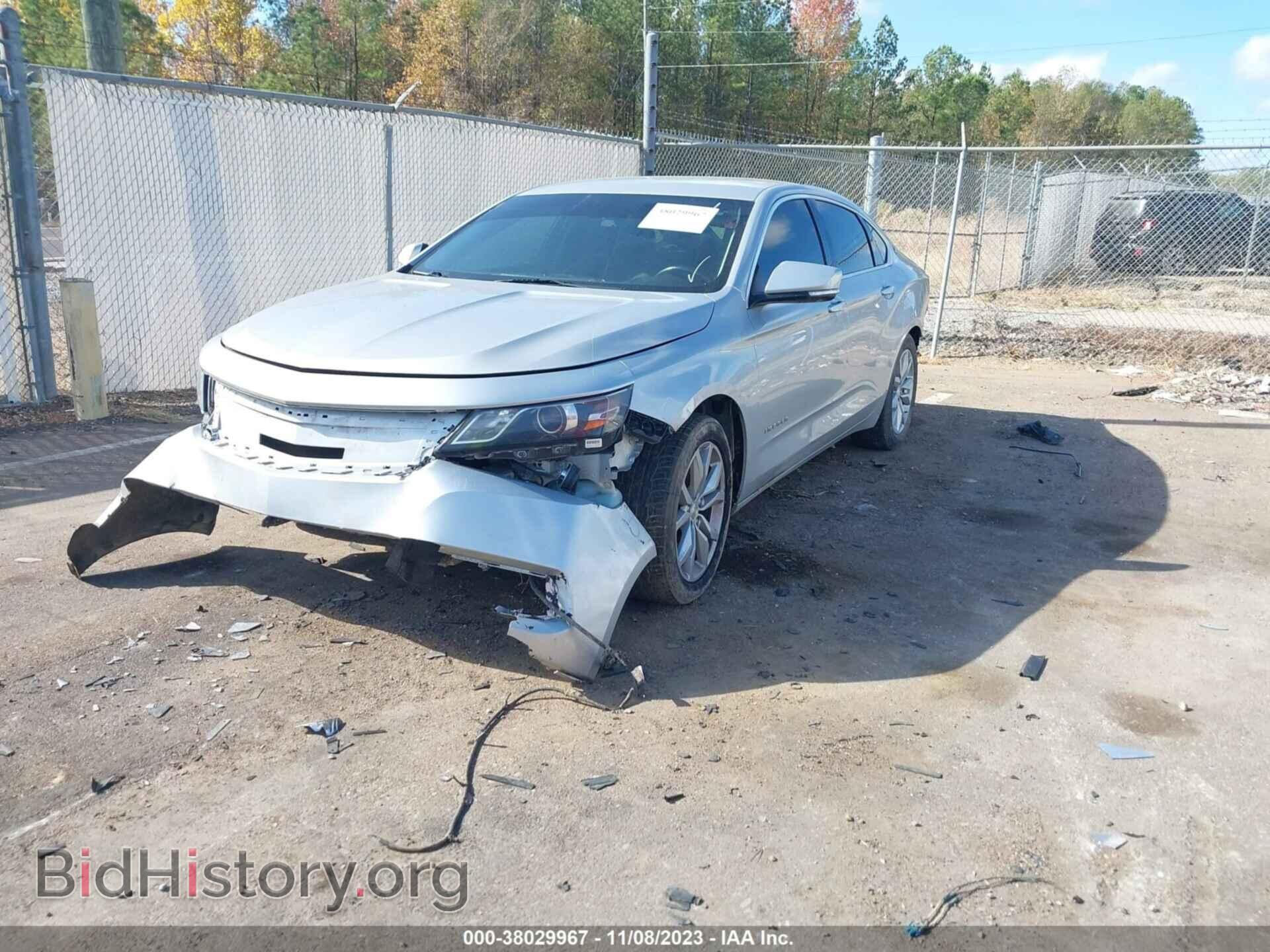 2018 CHEVROLET IMPALA - VIN: 2G1105SAXJ9155923 - Фото 2