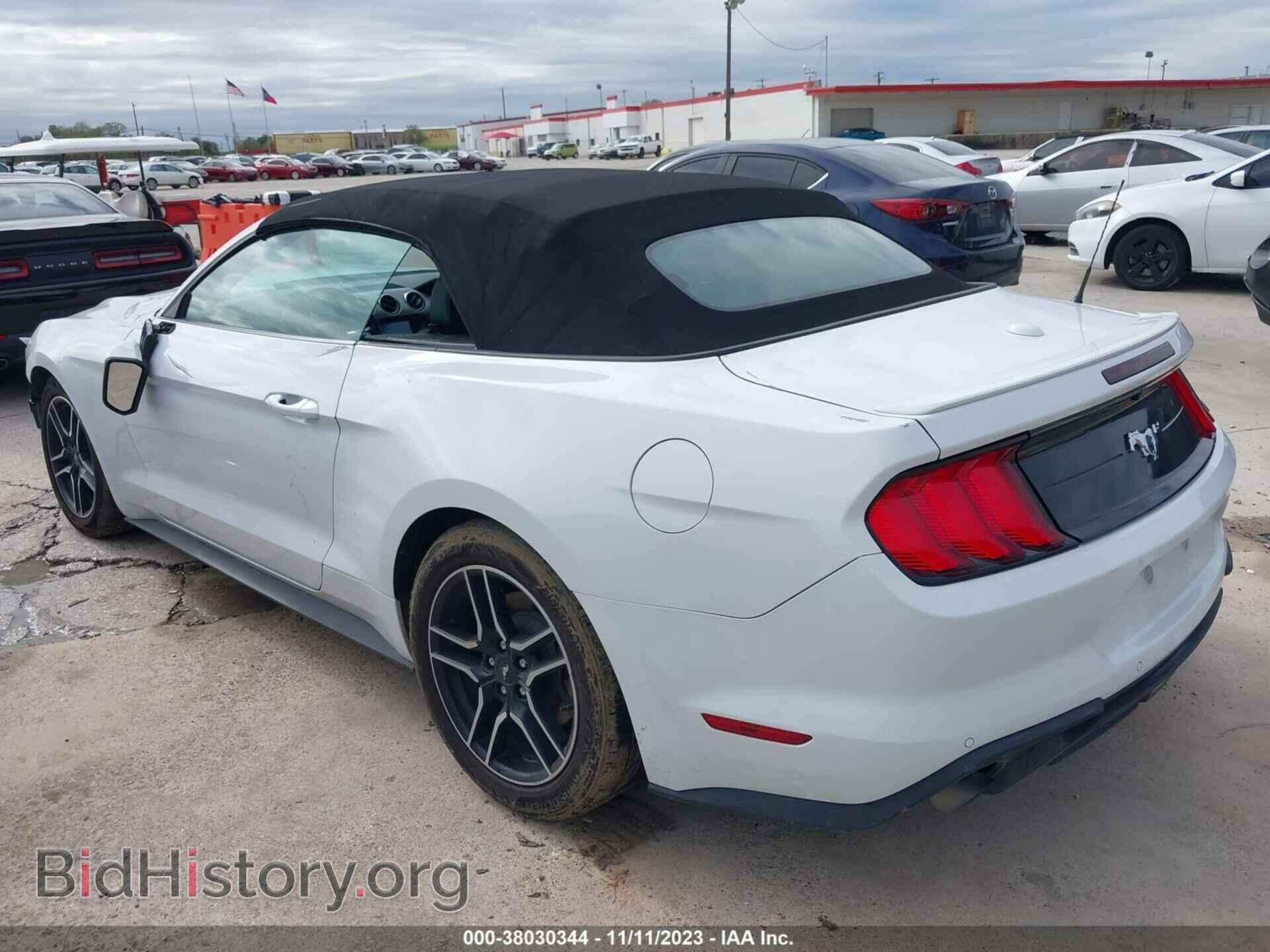 2021 FORD MUSTANG - VIN: 1FATP8UH4M5102021 - Фото 3