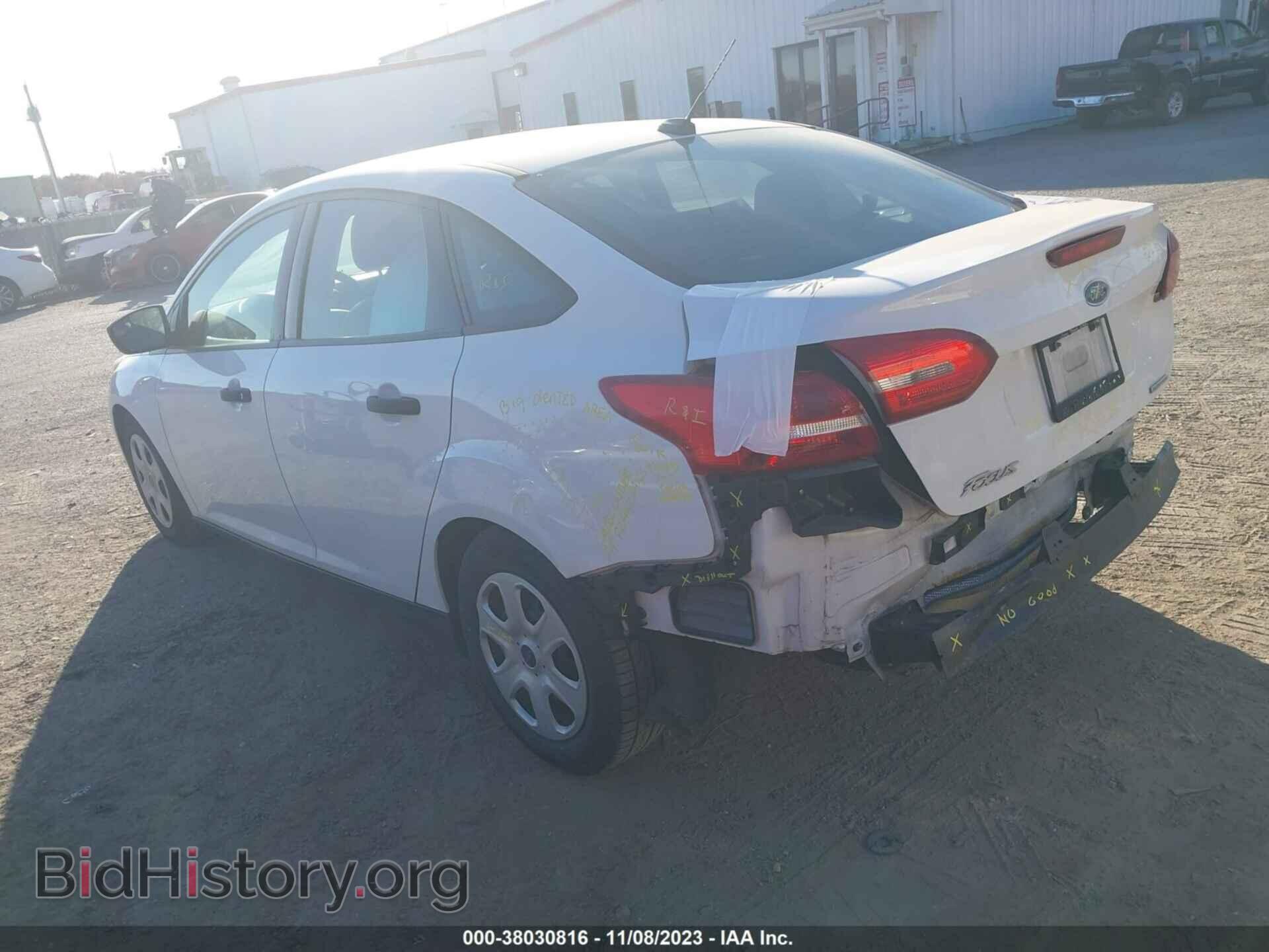 2016 FORD FOCUS - VIN: 1FADP3E25GL397583 - Фото 3