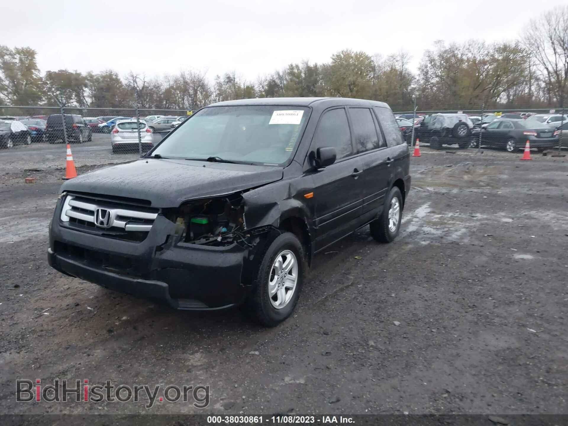 2006 HONDA PILOT - VIN: 5FNYF28176B001442 - Фото 2