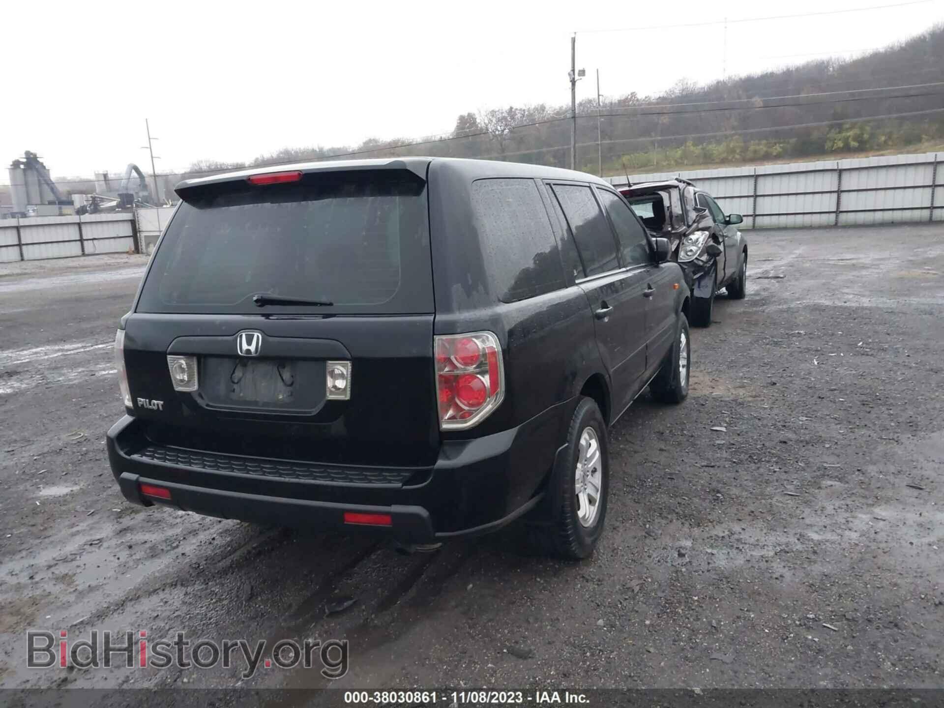2006 HONDA PILOT - VIN: 5FNYF28176B001442 - Фото 4