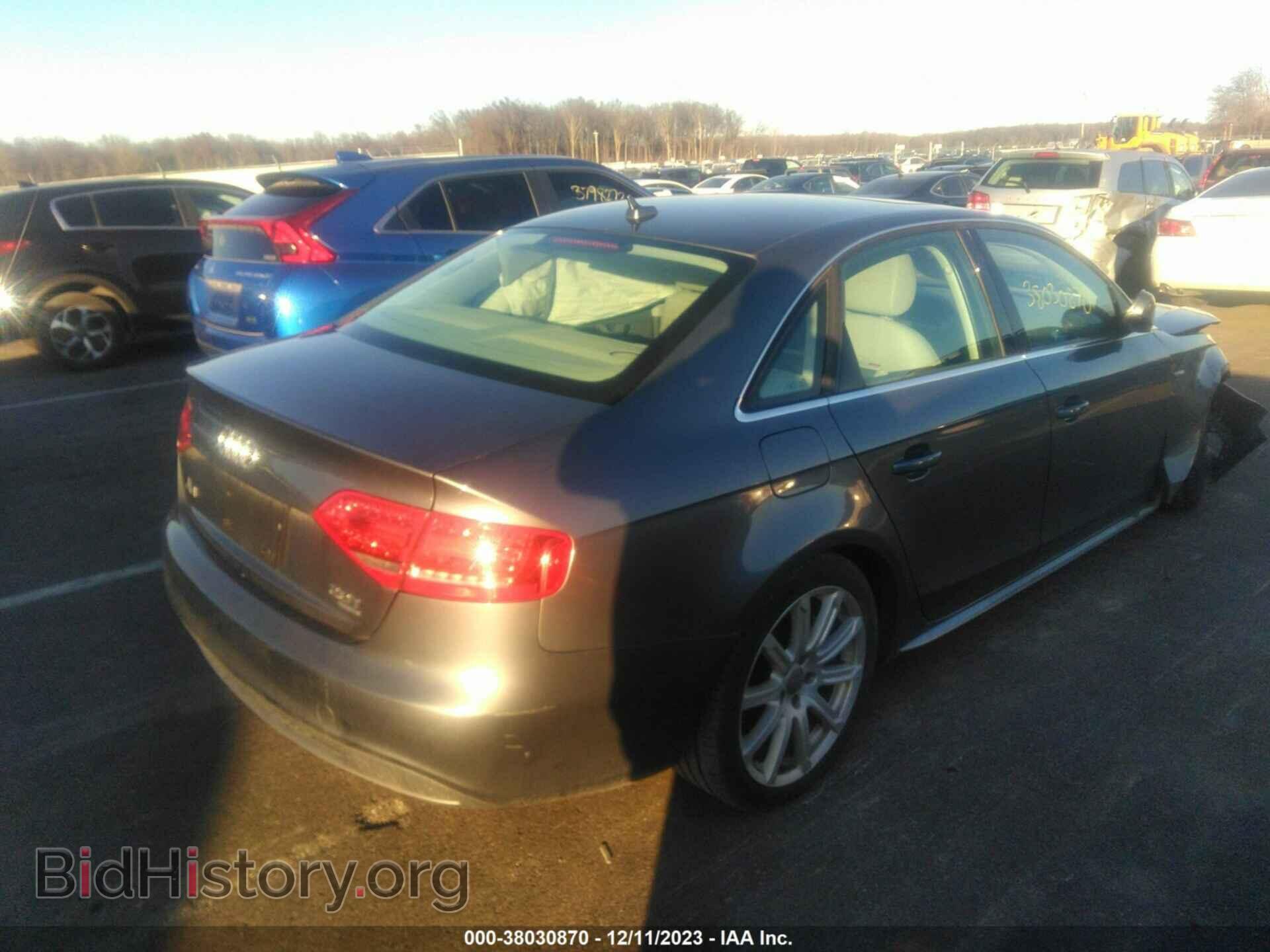 2012 AUDI A4 - VIN: WAUFFAFLXCA119685 - Фото 4