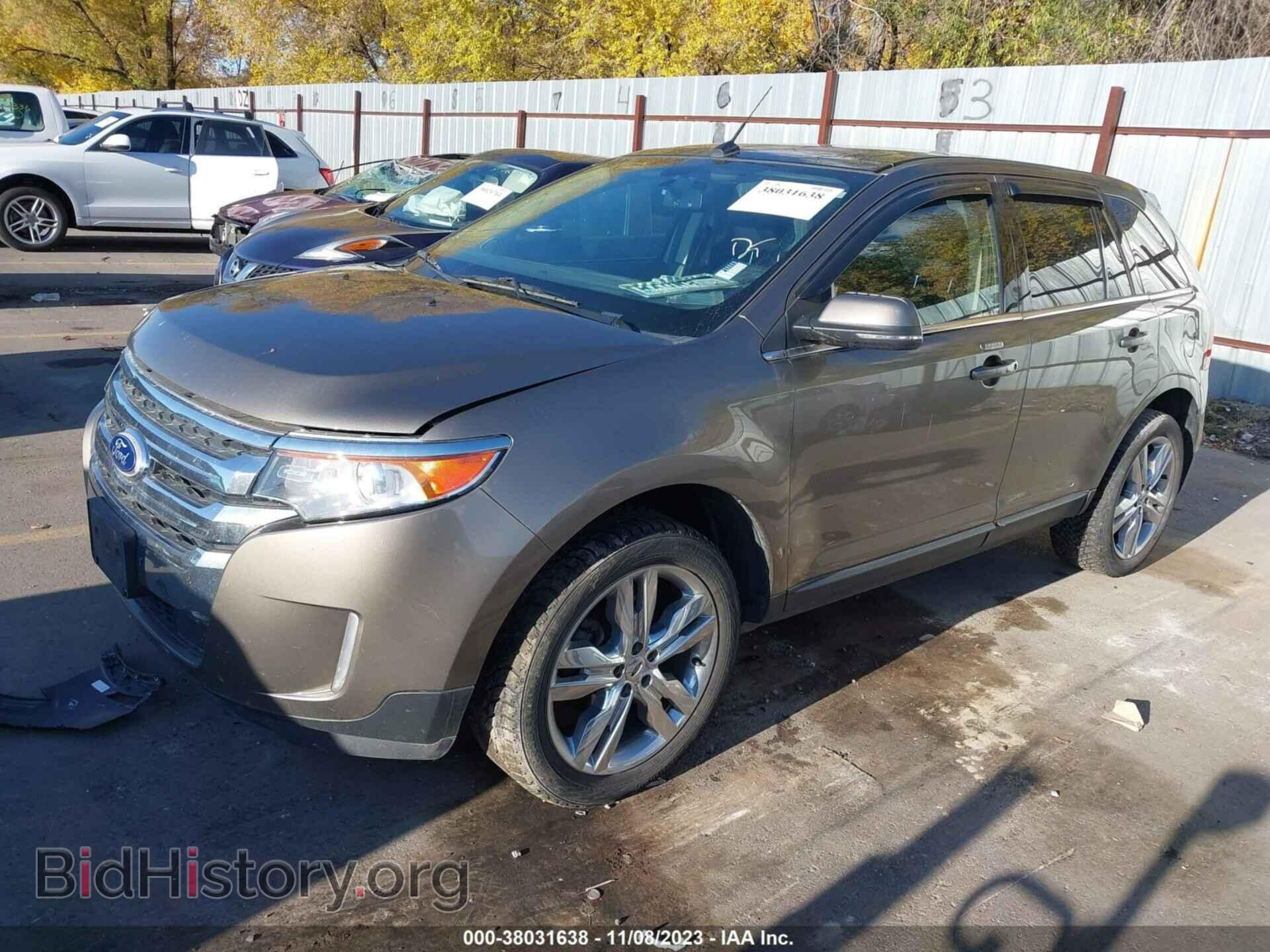 2014 FORD EDGE - VIN: 2FMDK4KC6EBB64932 - Фото 2