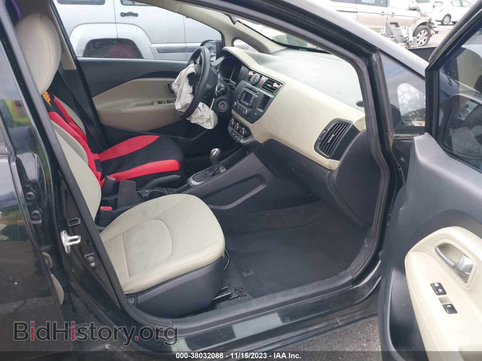 2013 KIA RIO - VIN: KNADM4A33D6155406 - Фото 5