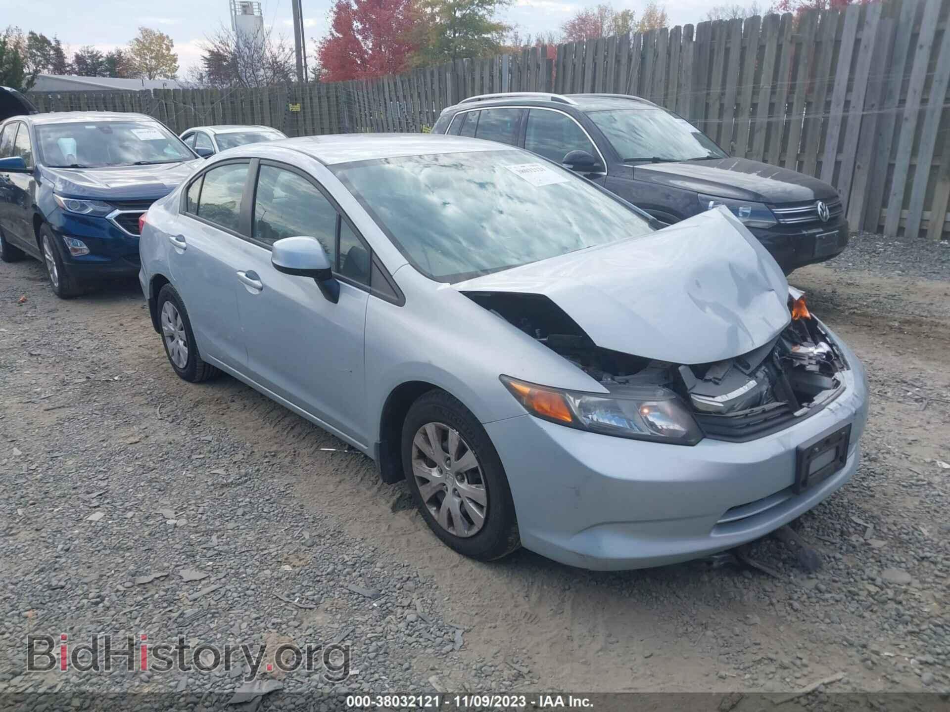 Photo 2HGFB2F53CH600399 - HONDA CIVIC 2012
