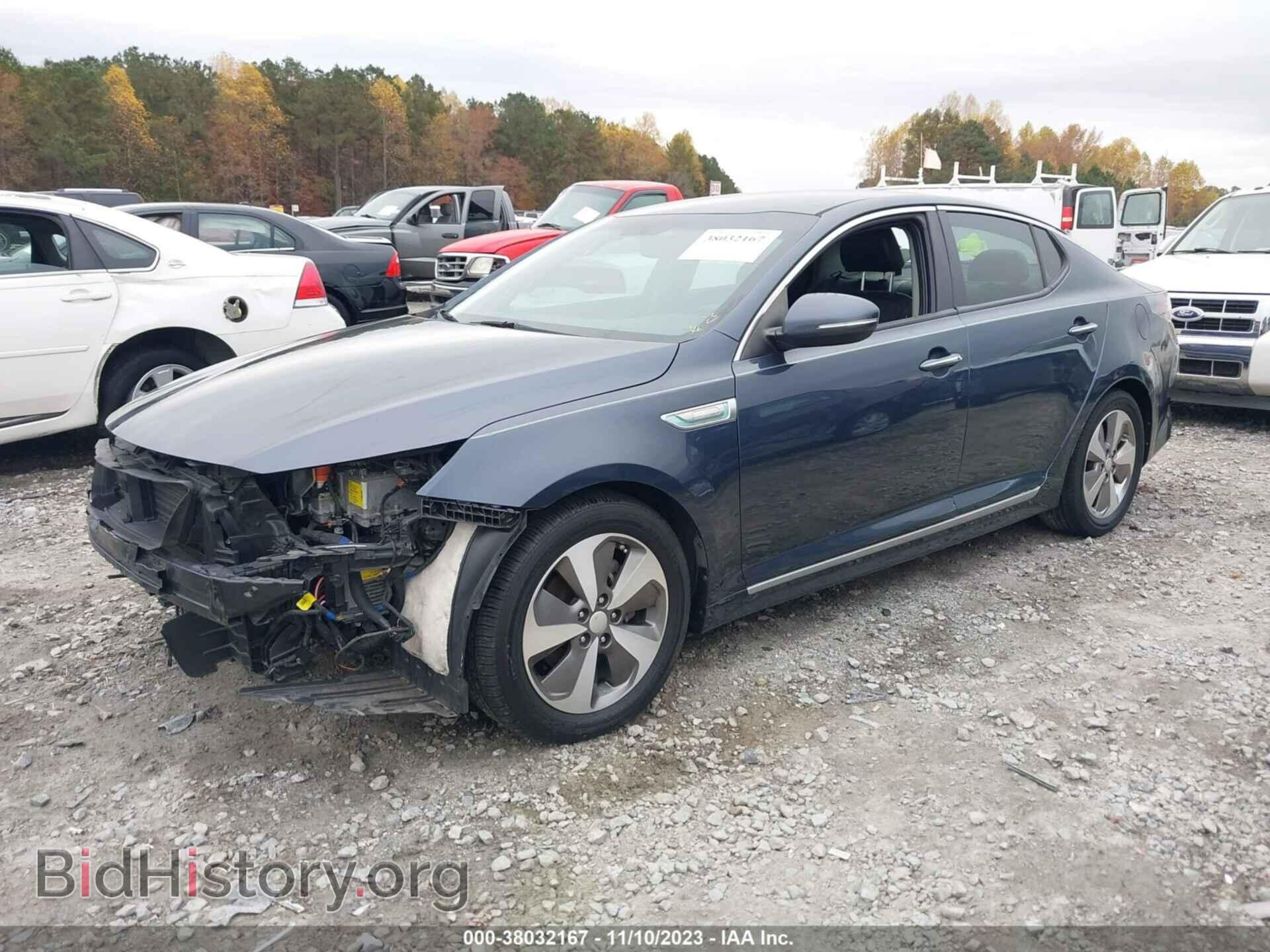 2014 KIA OPTIMA HYBRID - VIN: KNAGN4AD1E5062779 - Фото 2