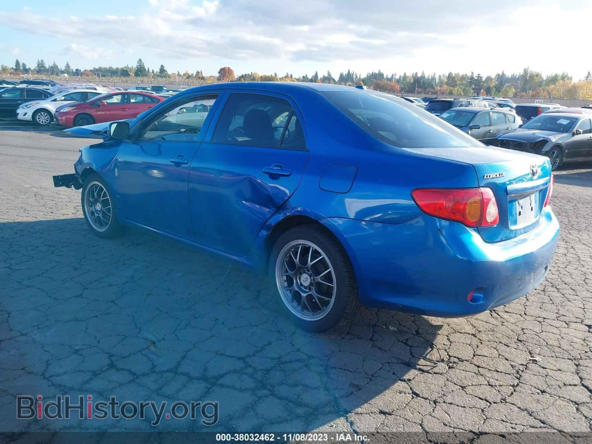 2009 TOYOTA COROLLA - VIN: JTDBL40E99J032133 - Фото 3