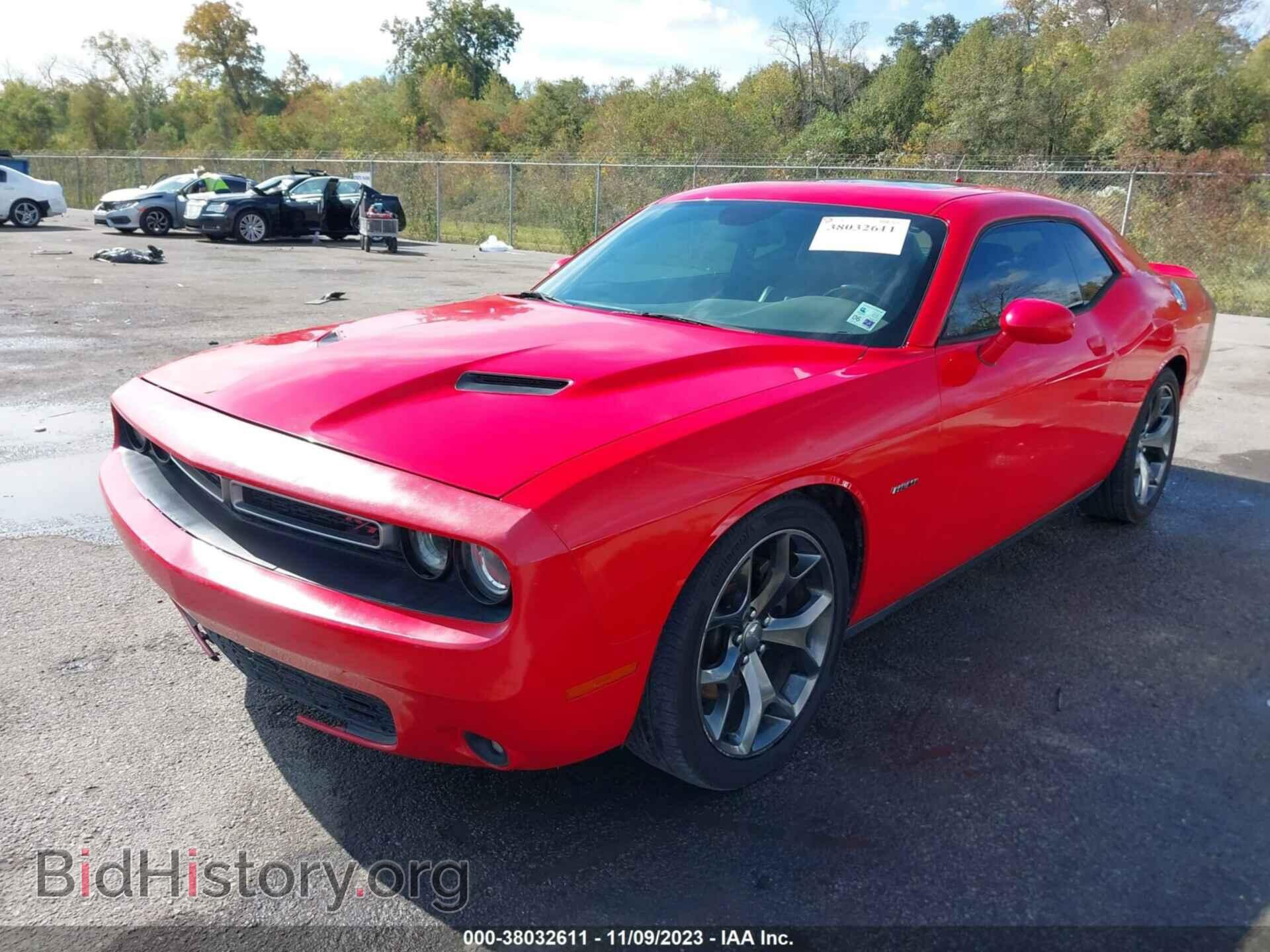 2015 DODGE CHALLENGER - VIN: 2C3CDZBT4FH718463 - Фото 2