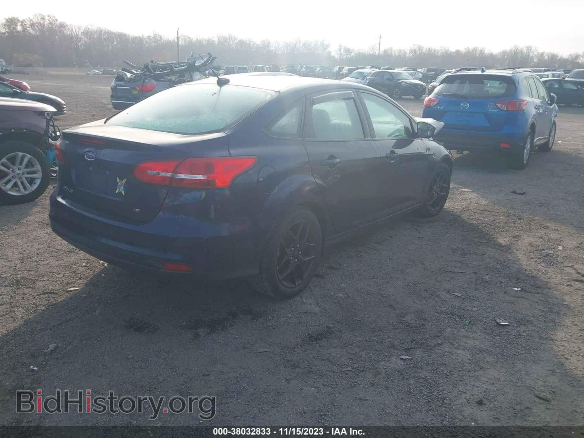 2016 FORD FOCUS - VIN: 1FADP3F25GL396898 - Фото 4