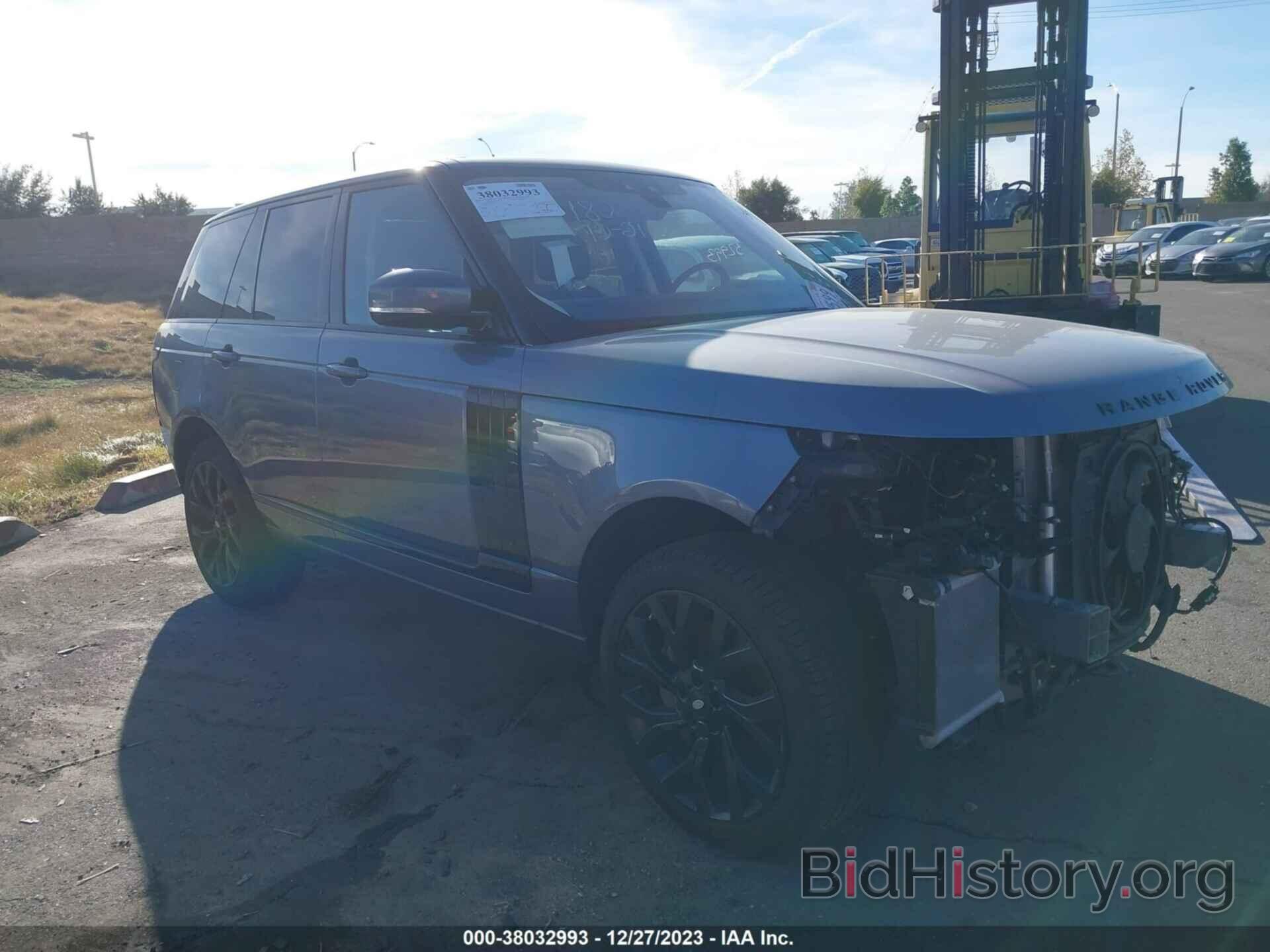 Photo SALGR2SU5MA440157 - LAND ROVER RANGE ROVER 2021