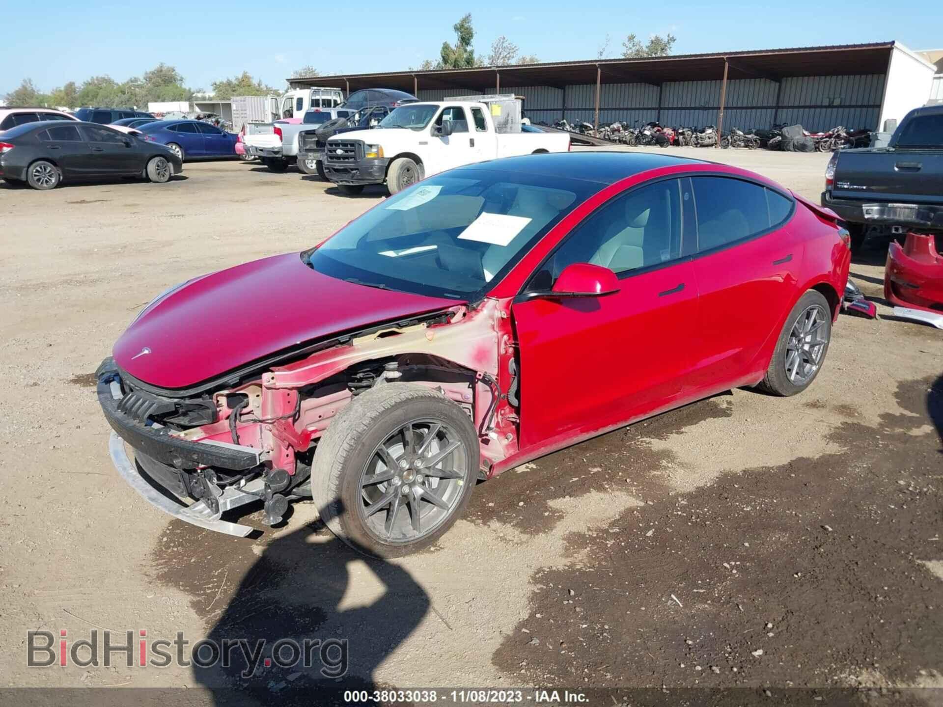 2021 TESLA MODEL 3 - VIN: 5YJ3E1EA4MF096051 - Фото 2