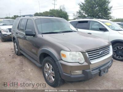 2006 Ford EXPLORER XLT, коричневый — VIN 1FMEU63E16UA55977, IAAI