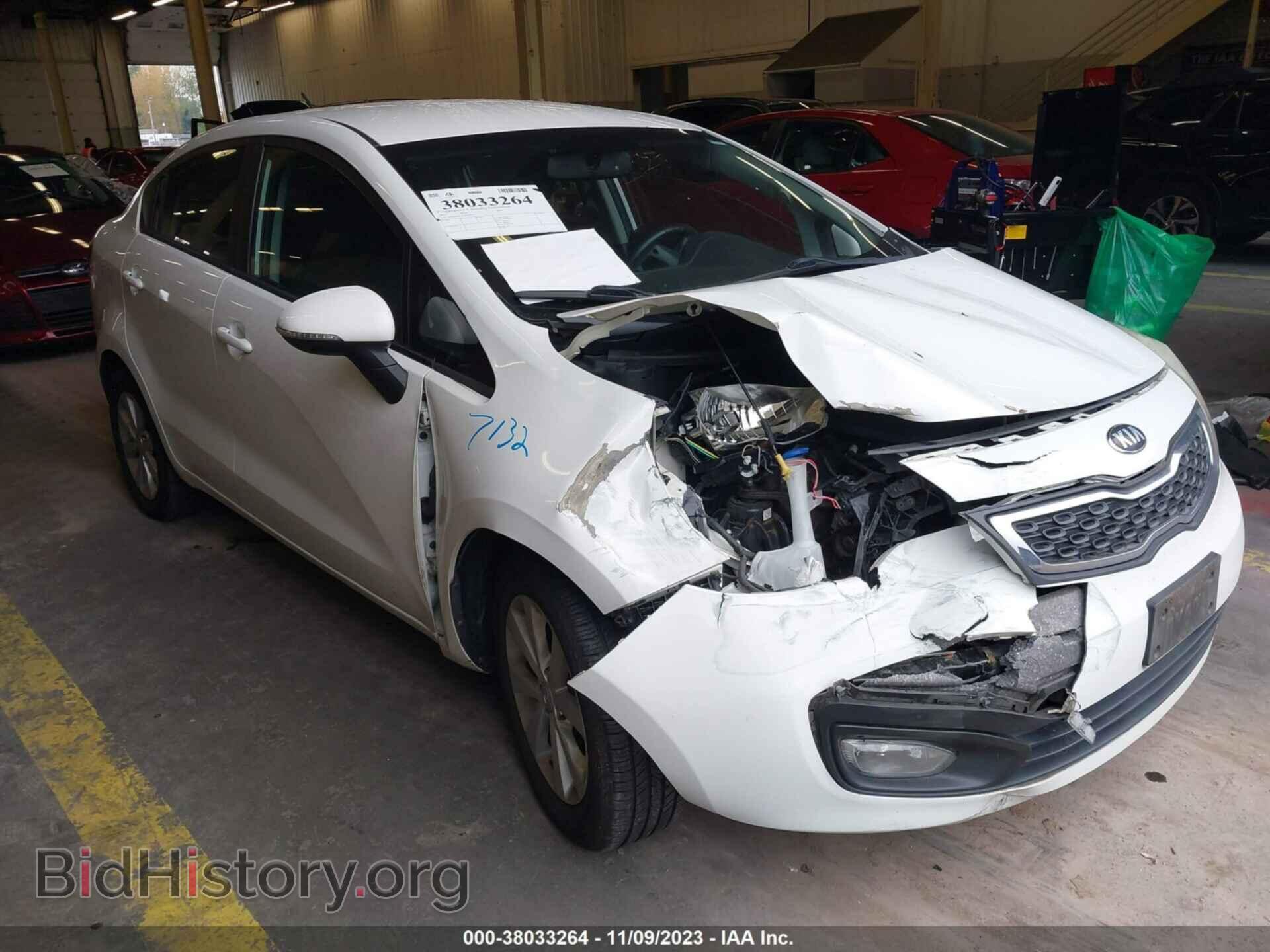 Photo KNADN4A31D6154414 - KIA RIO 2013