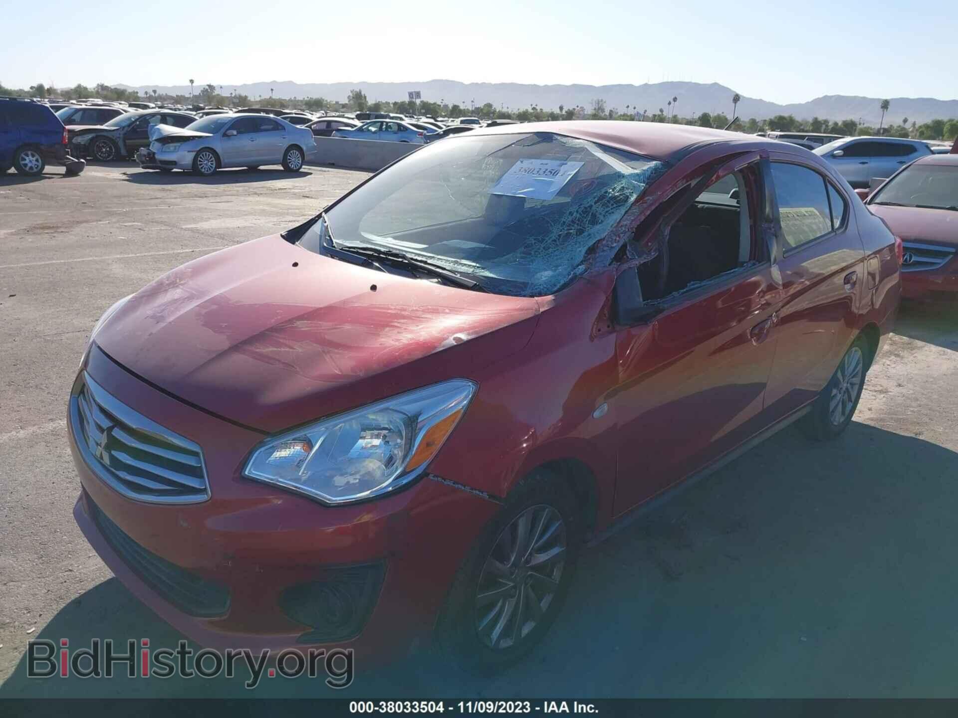2019 MITSUBISHI MIRAGE G4 - VIN: ML32F3FJ7KHF08761 - Фото 2