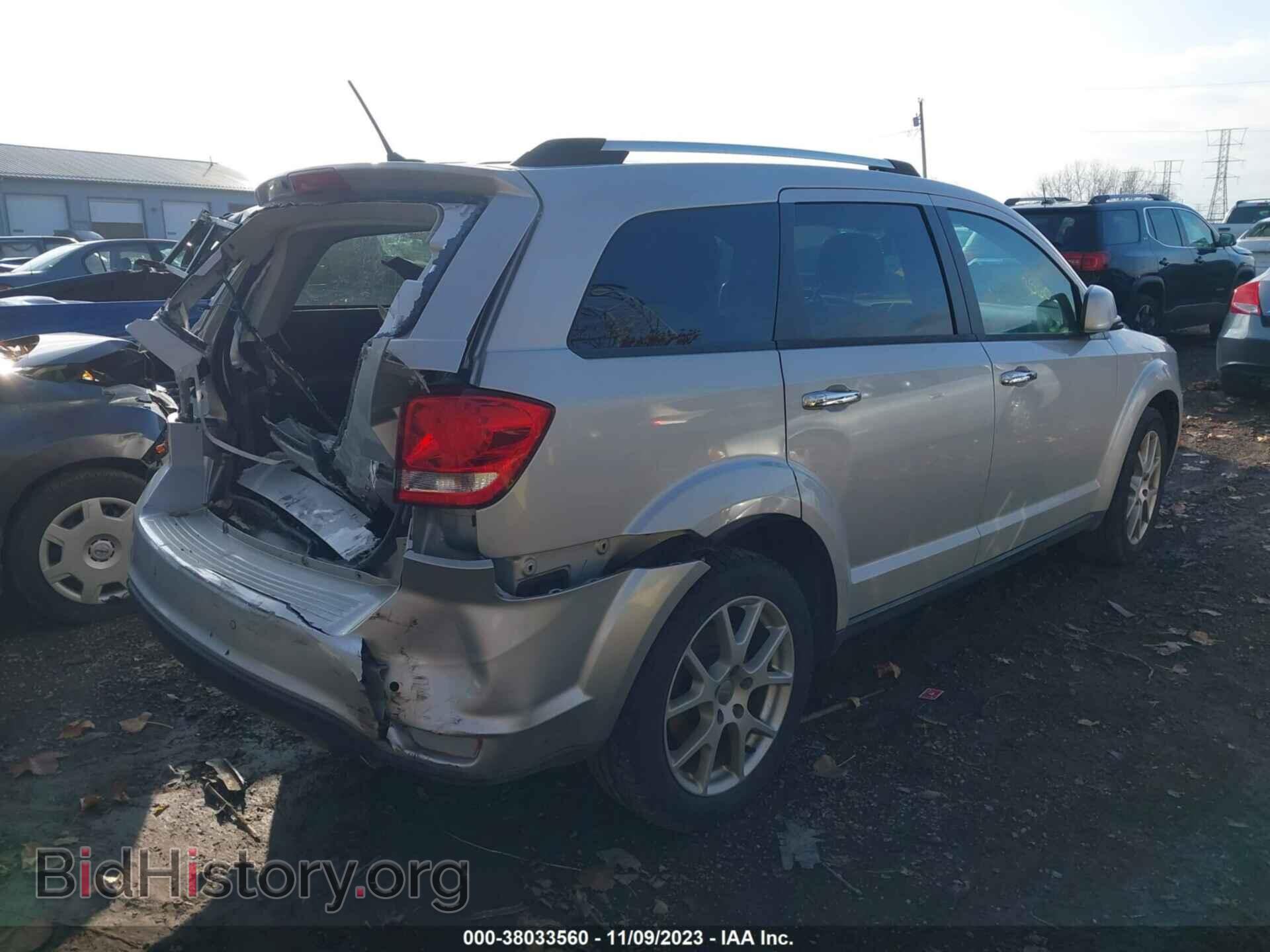 2013 DODGE JOURNEY - VIN: 3C4PDCDG0DT706566 - Фото 4