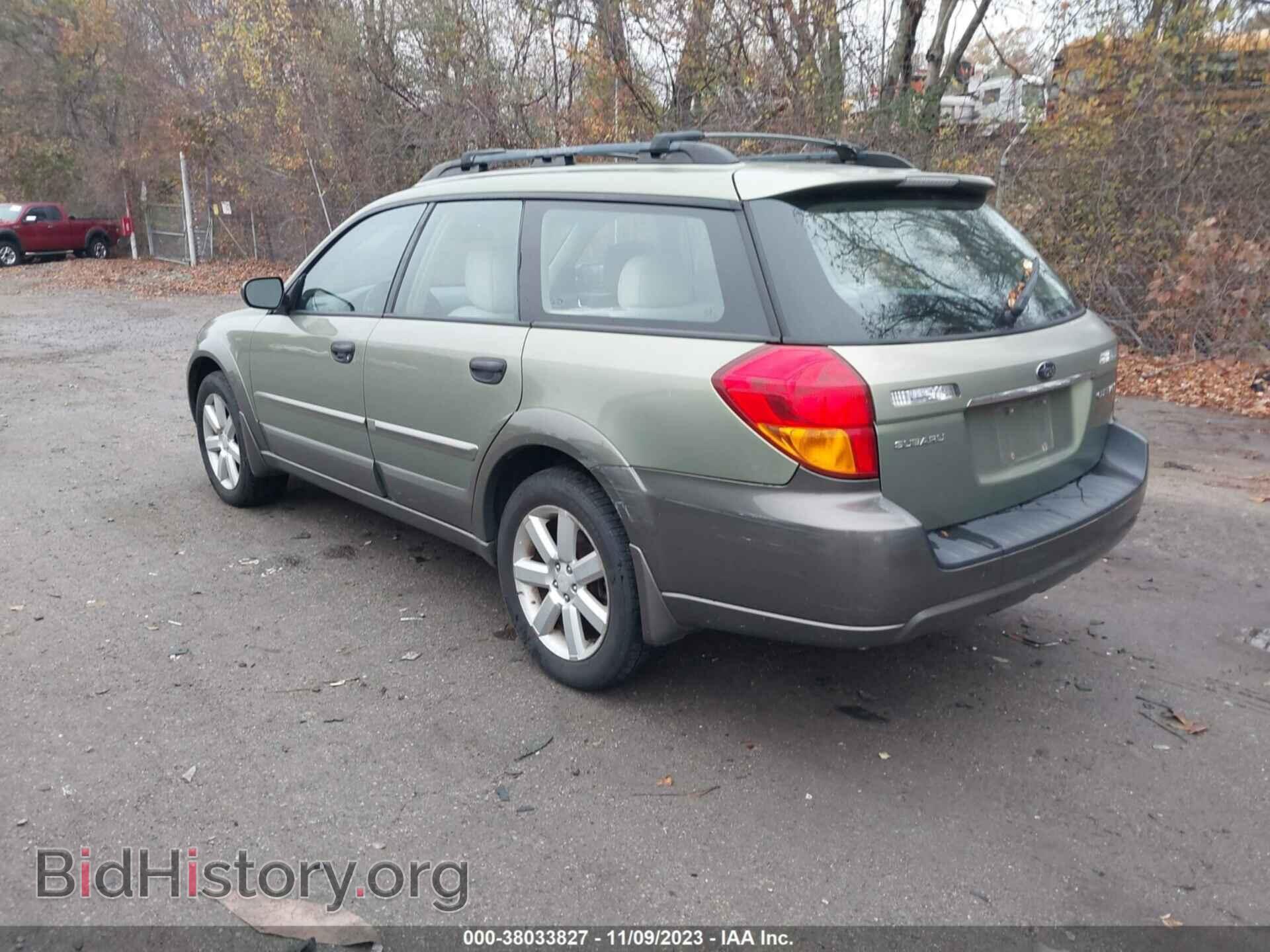 2006 SUBARU OUTBACK - VIN: 4S4BP61C867346261 - Фото 3