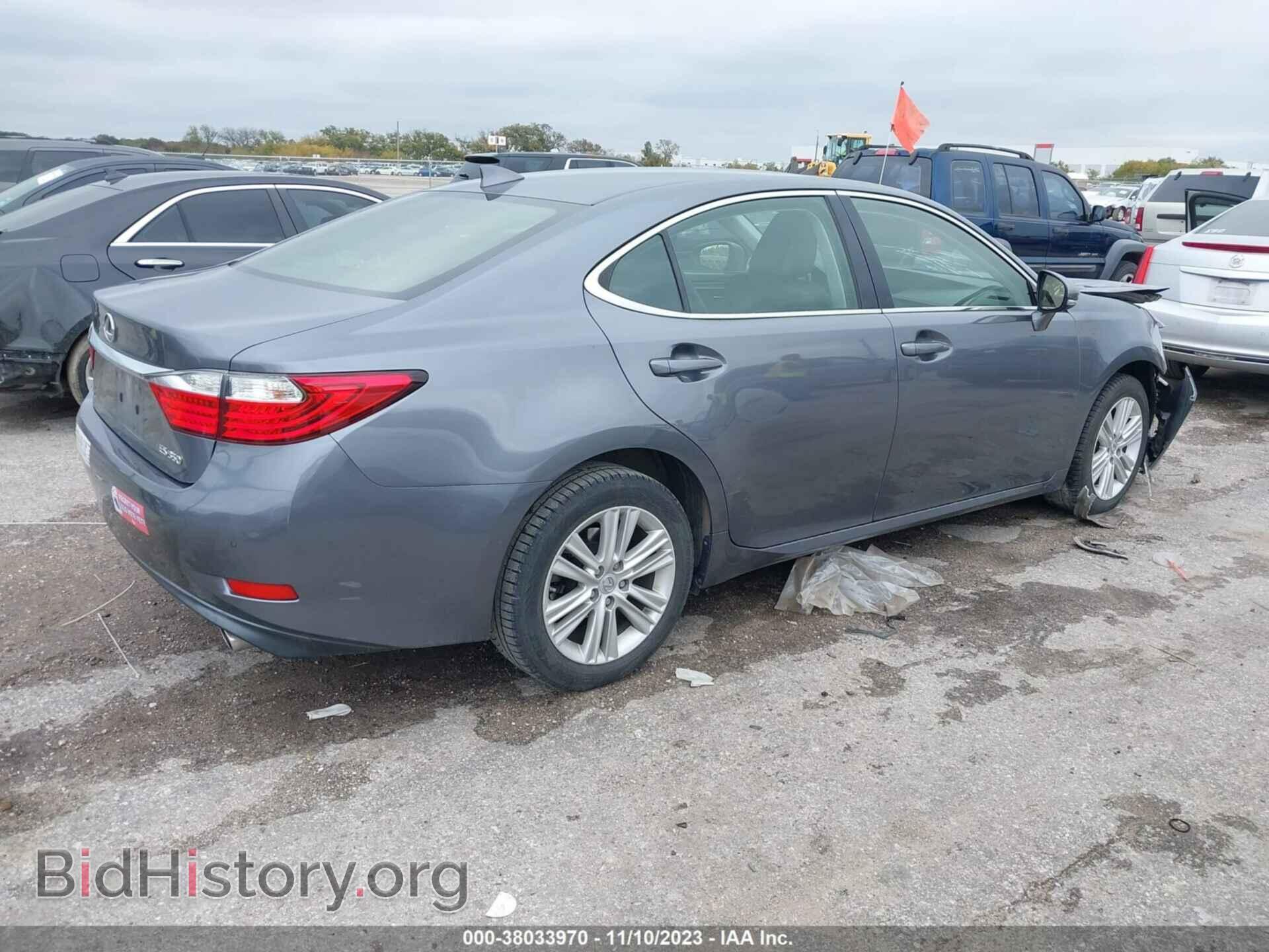 2015 LEXUS ES 350 - VIN: JTHBK1GG5F2199165 - Фото 4