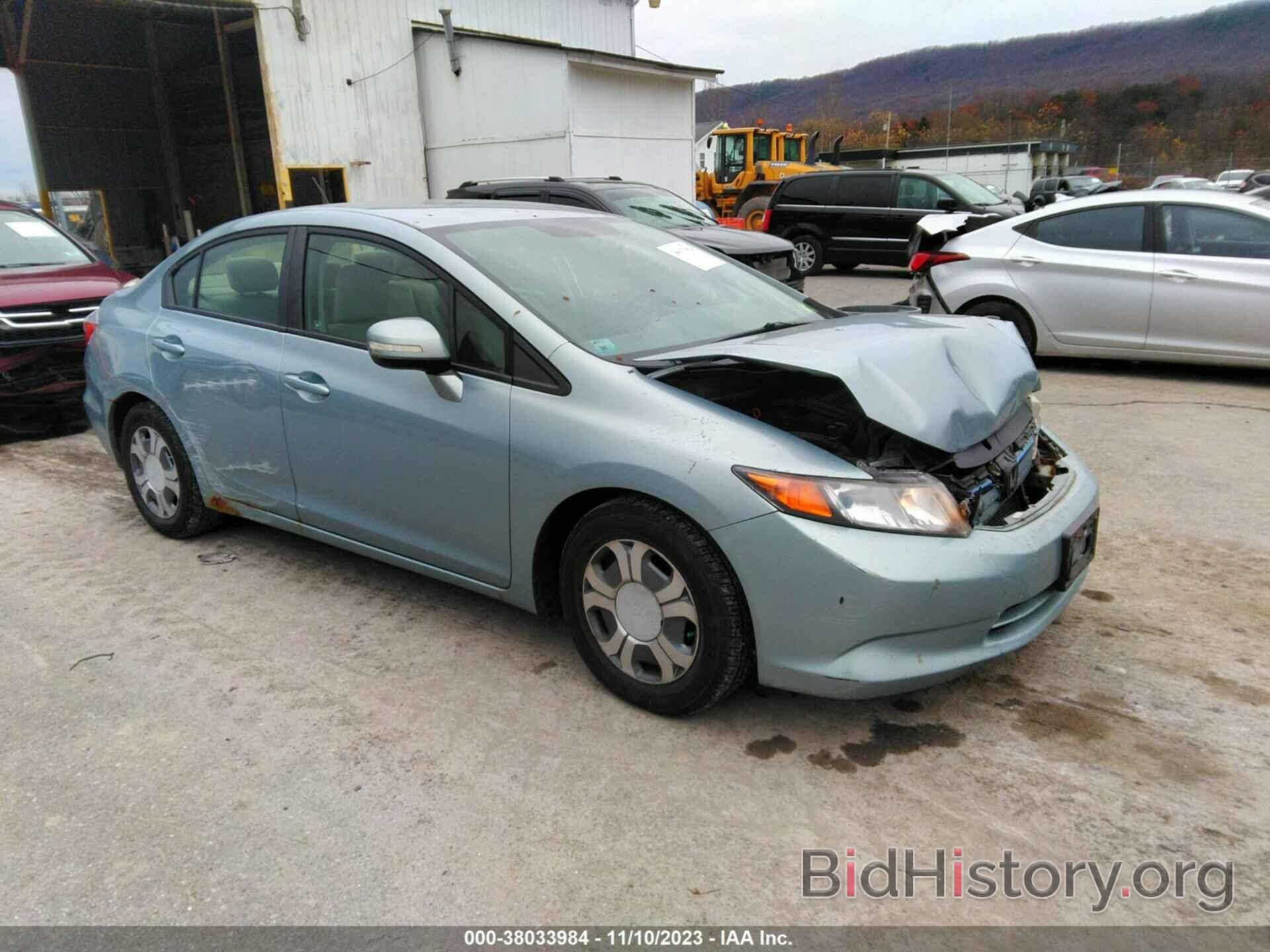 Photo JHMFB4F2XCS011096 - HONDA CIVIC HYBRID 2012