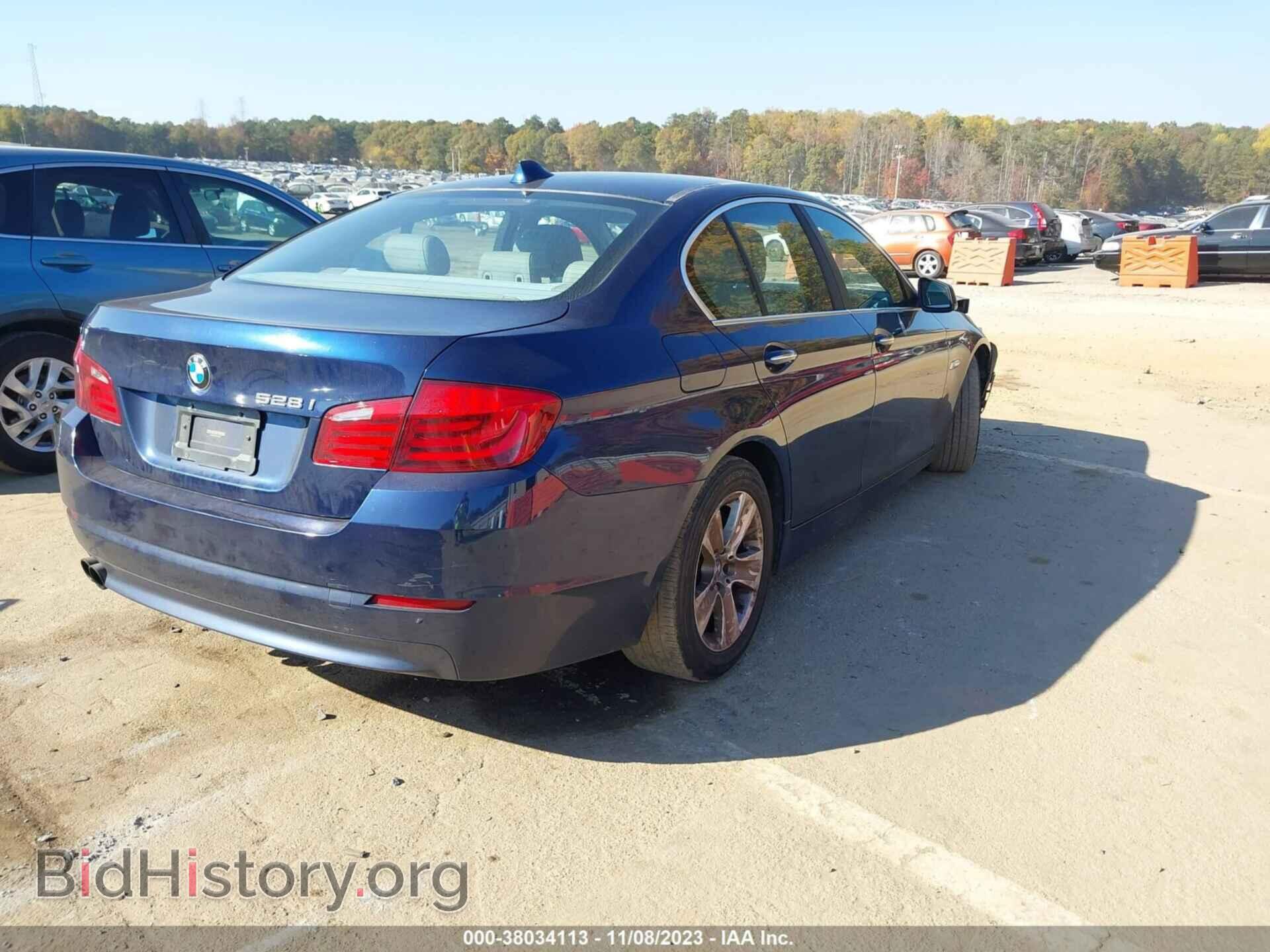 2011 BMW 528I - VIN: WBAFR1C55BDJ97897 - Фото 4