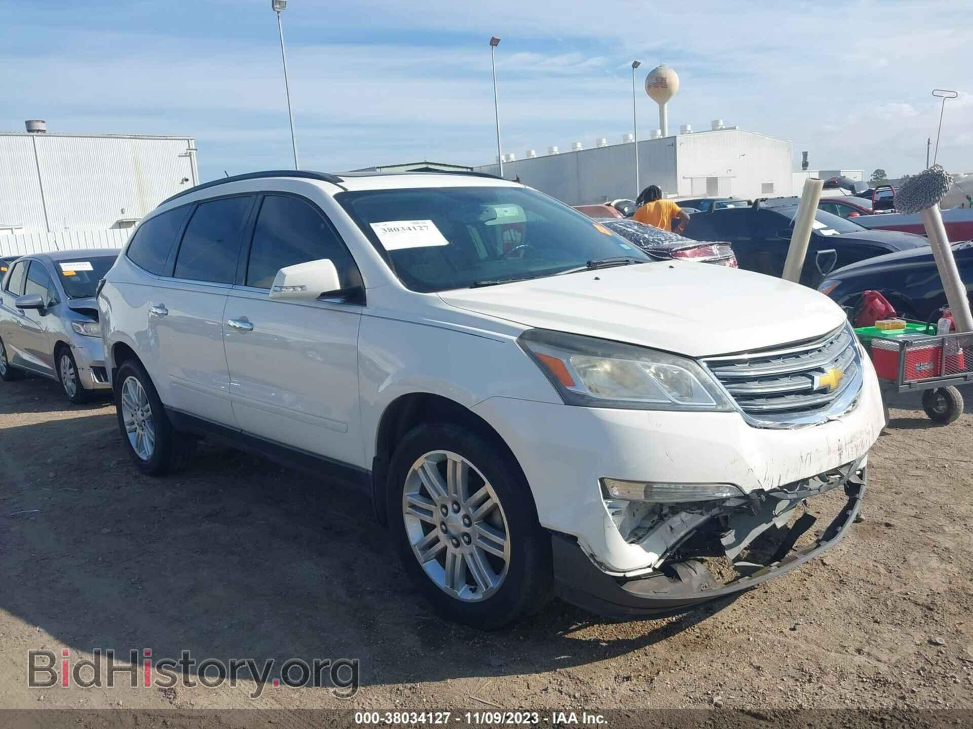 Фотография 1GNKRGKD8EJ171367 - CHEVROLET TRAVERSE 2014
