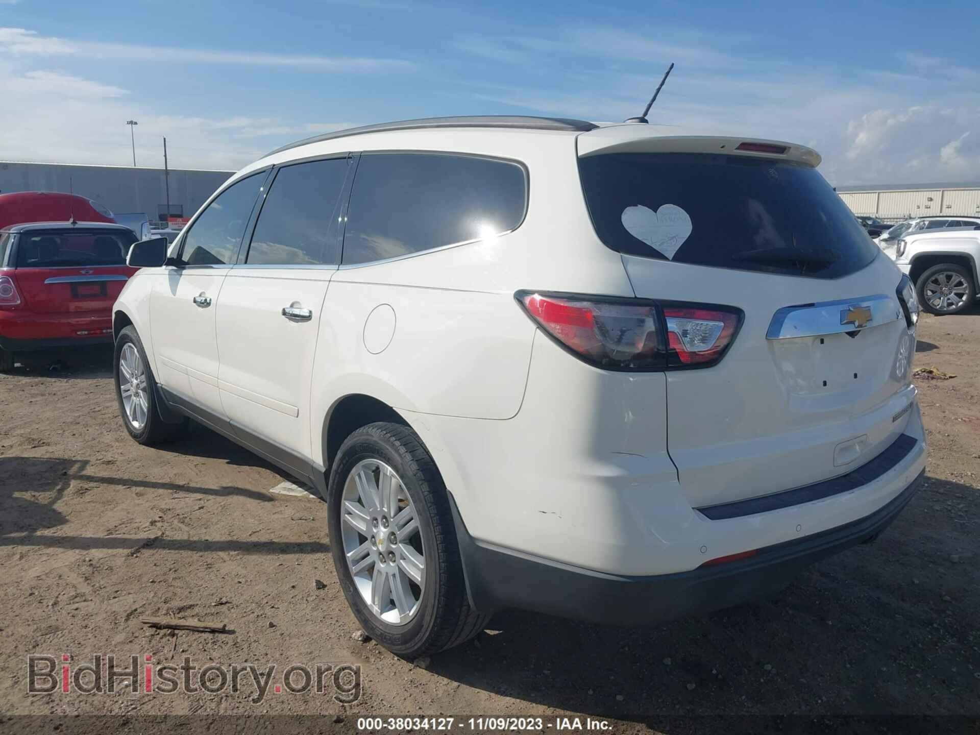 2014 CHEVROLET TRAVERSE - VIN: 1GNKRGKD8EJ171367 - Фото 3