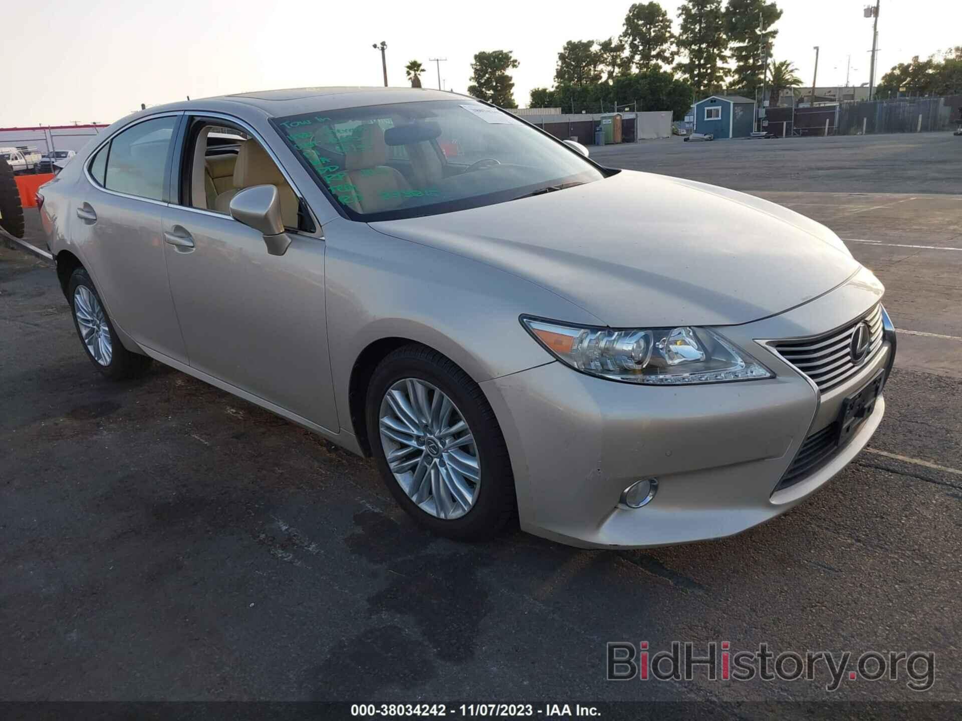 Photo JTHBK1GG9E2137489 - LEXUS ES 350 2014