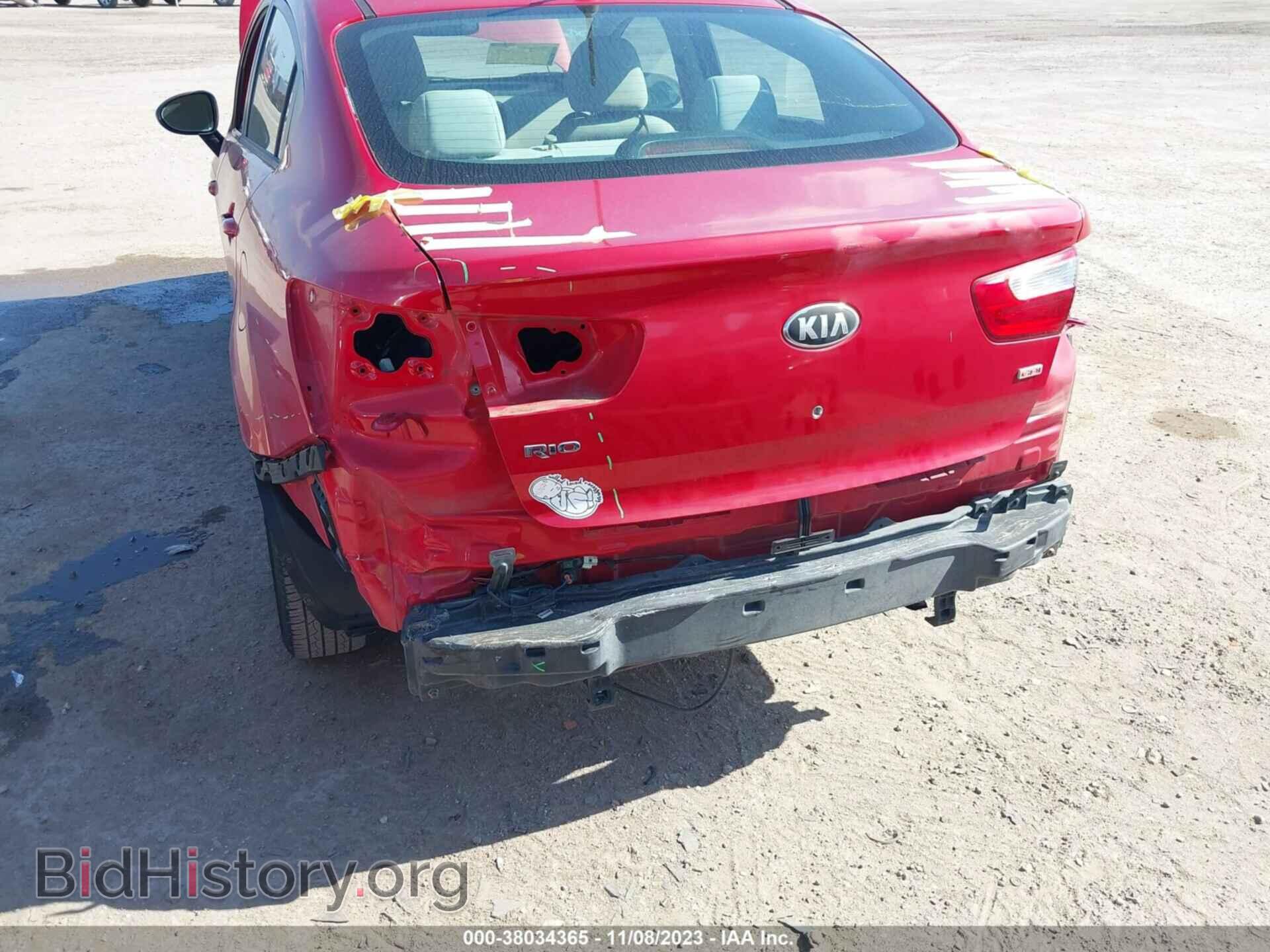 2013 KIA RIO - VIN: KNADM4A36D6144948 - Фото 6