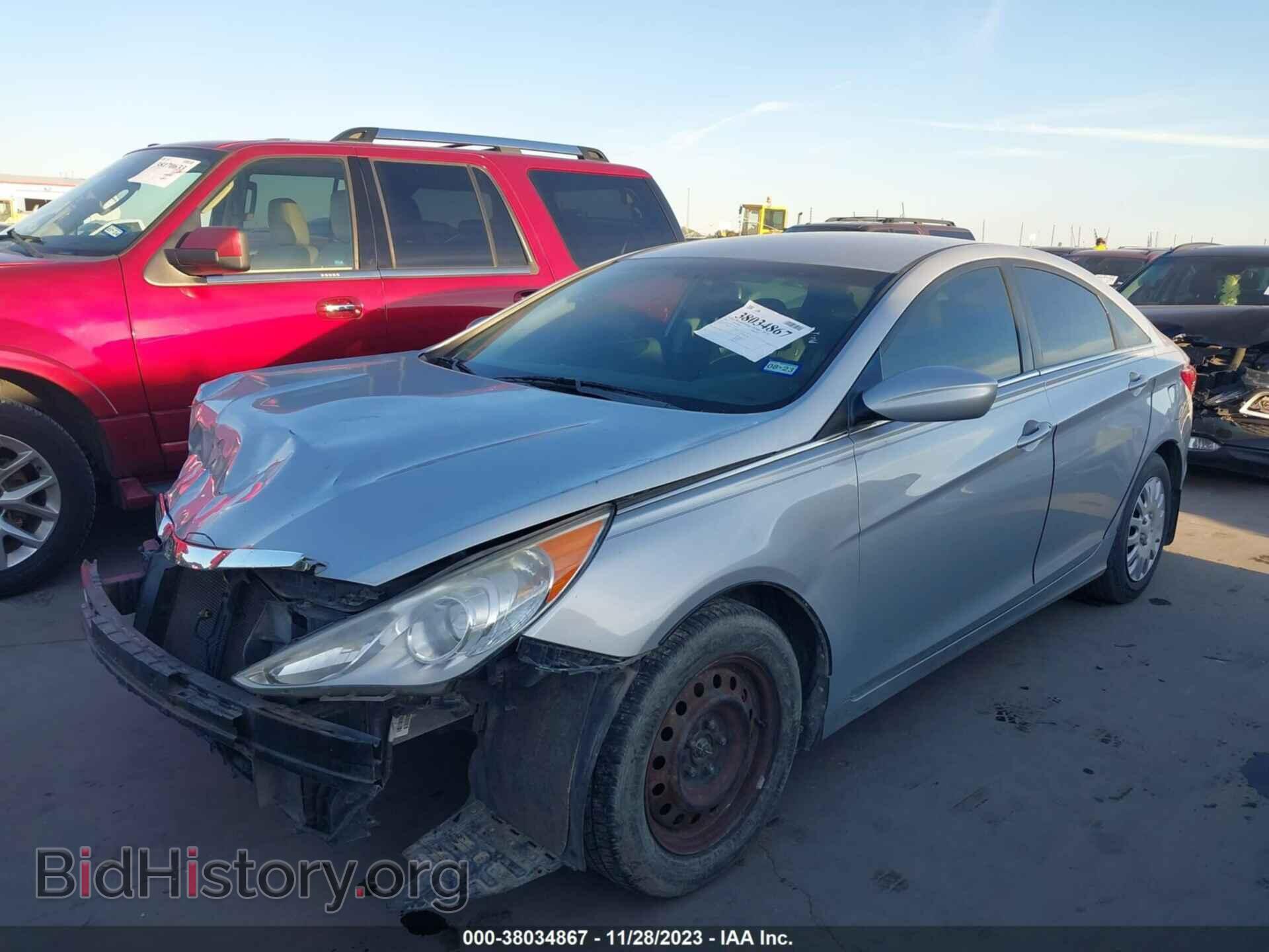 2012 HYUNDAI SONATA - VIN: 5NPEB4AC4CH392729 - Фото 2