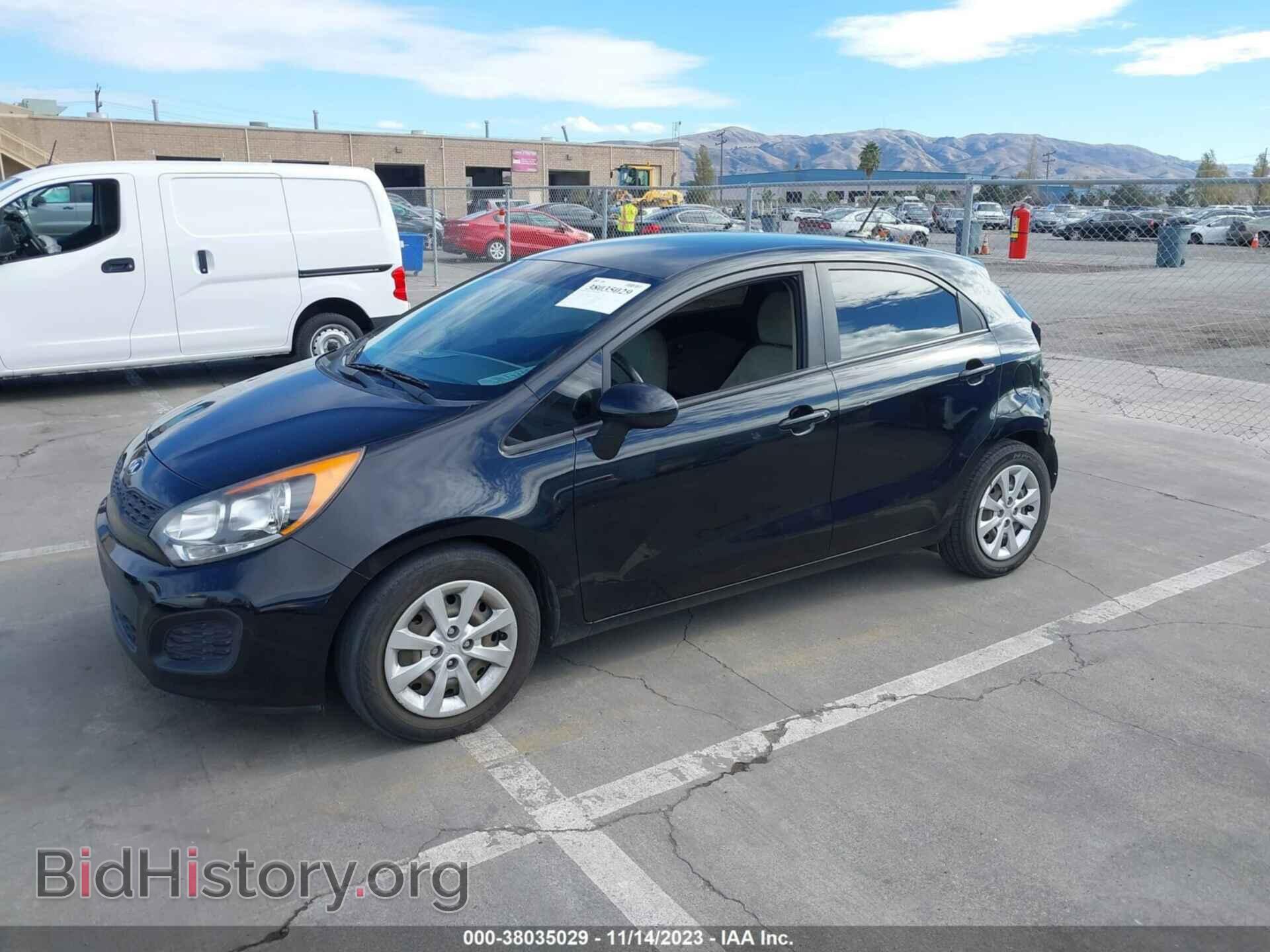 2013 KIA RIO - VIN: KNADM5A33D6224262 - Фото 2