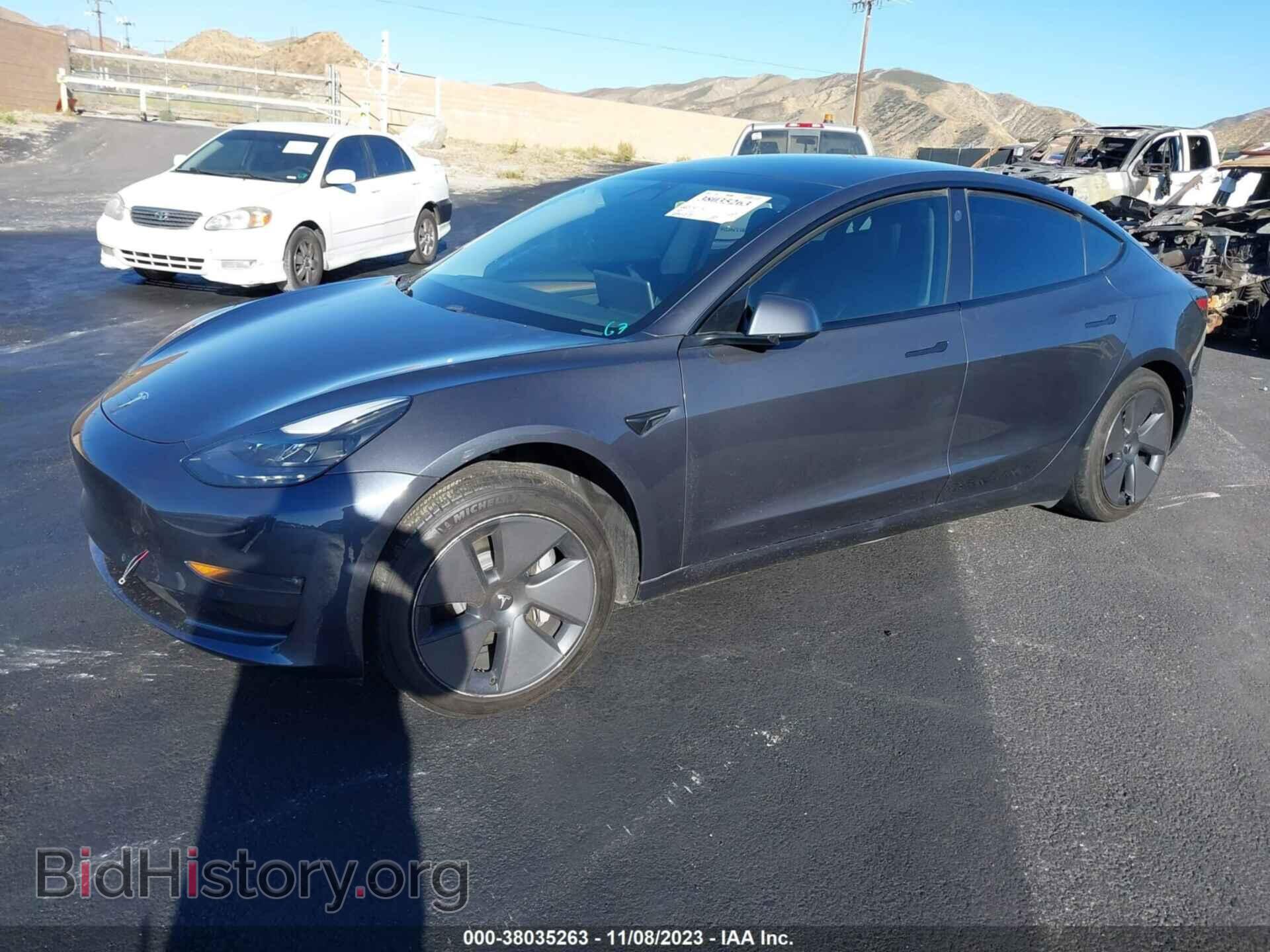 2021 TESLA MODEL 3 - VIN: 5YJ3E1EB9MF079576 - Фото 2