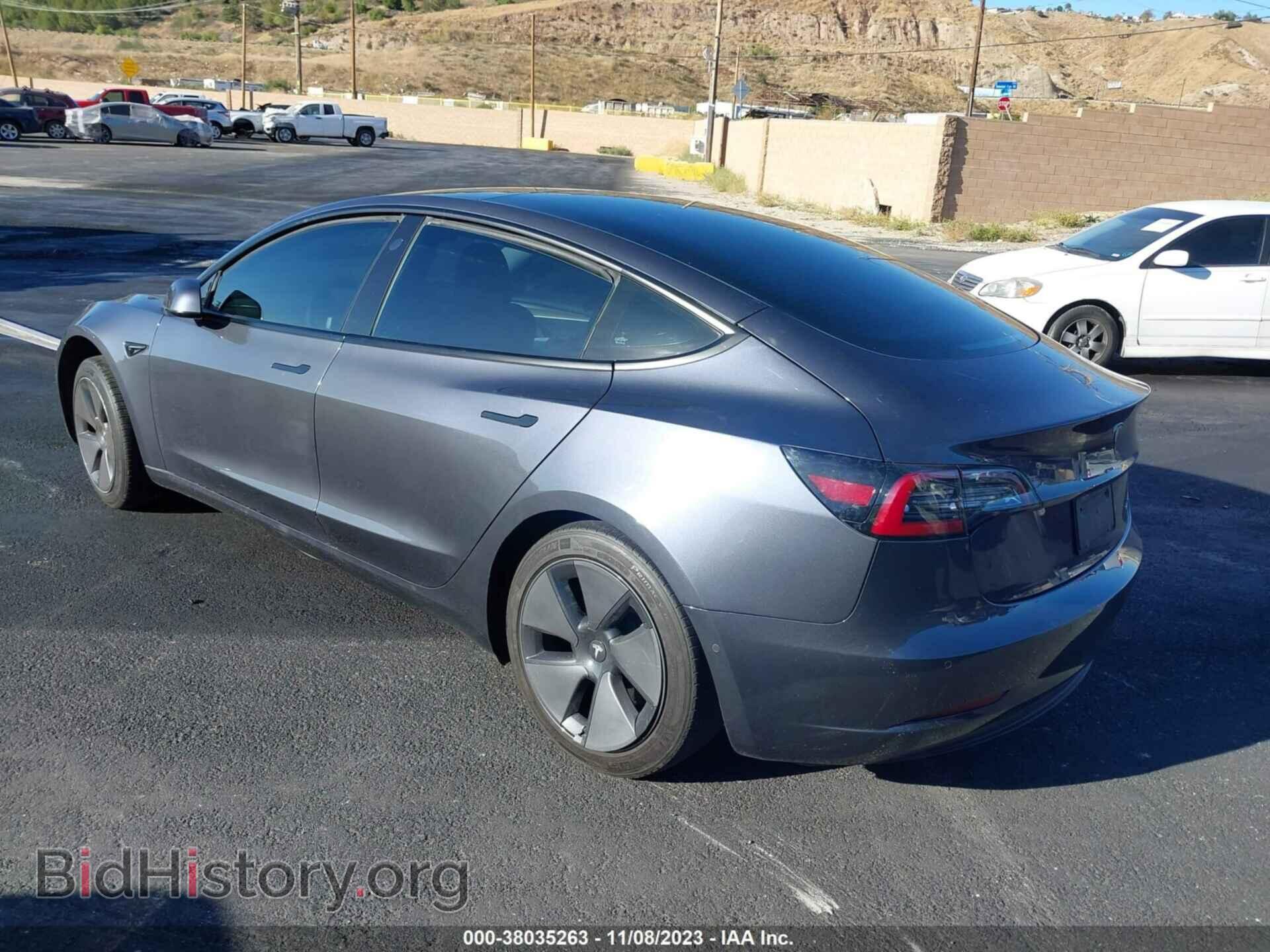2021 TESLA MODEL 3 - VIN: 5YJ3E1EB9MF079576 - Фото 3