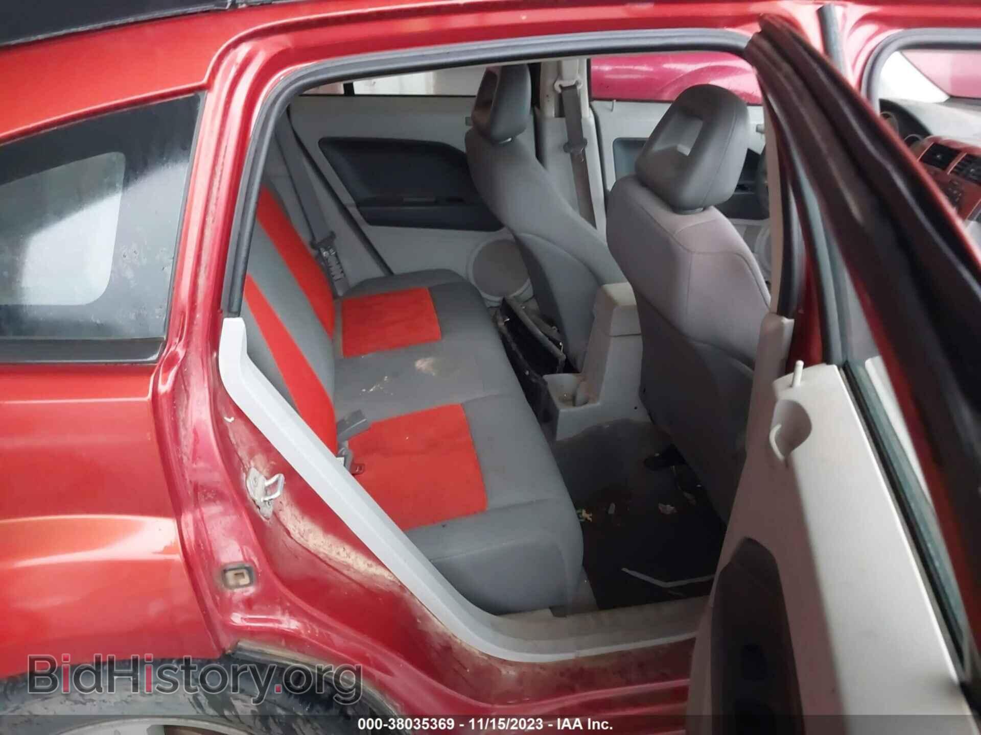 2007 DODGE CALIBER - VIN: 1B3HB48B67D305730 - Фото 8