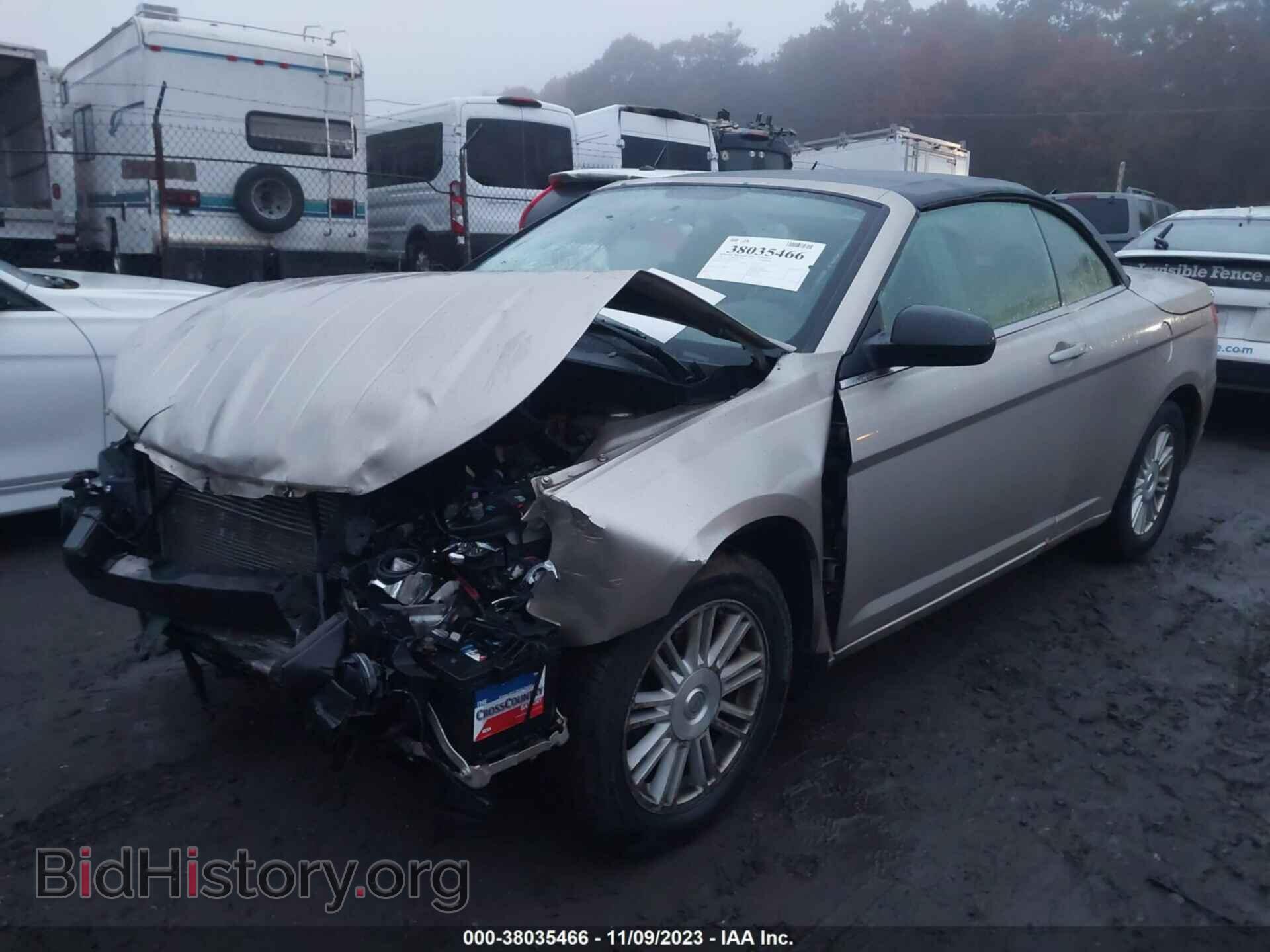 2008 CHRYSLER SEBRING - VIN: 1C3LC45K68N681936 - Фото 2