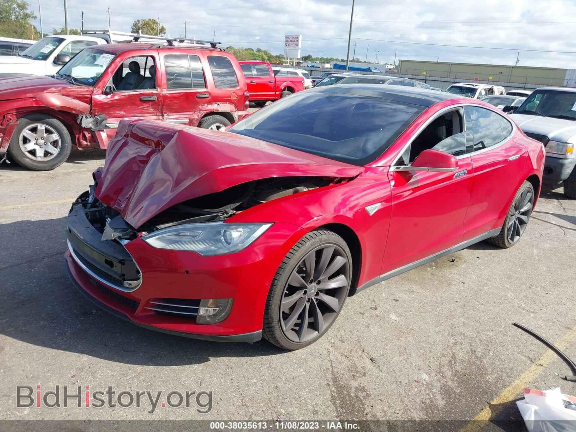 2016 TESLA MODEL S - VIN: 5YJSA1E22GF125311 - Фото 2