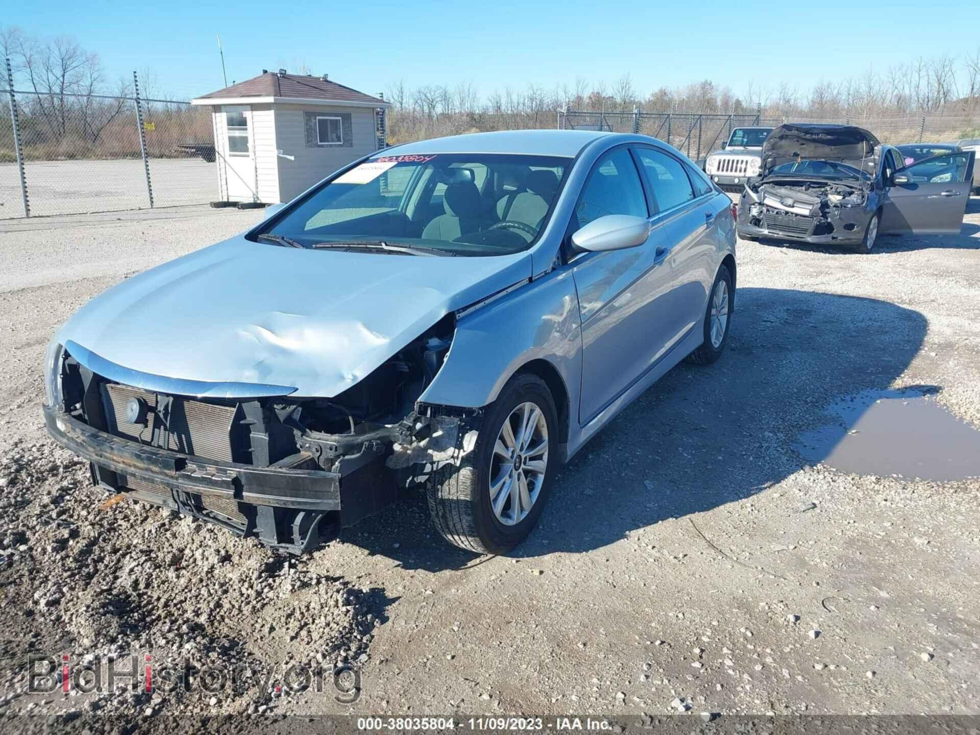 2014 HYUNDAI SONATA - VIN: 5NPEB4AC8EH834088 - Фото 2