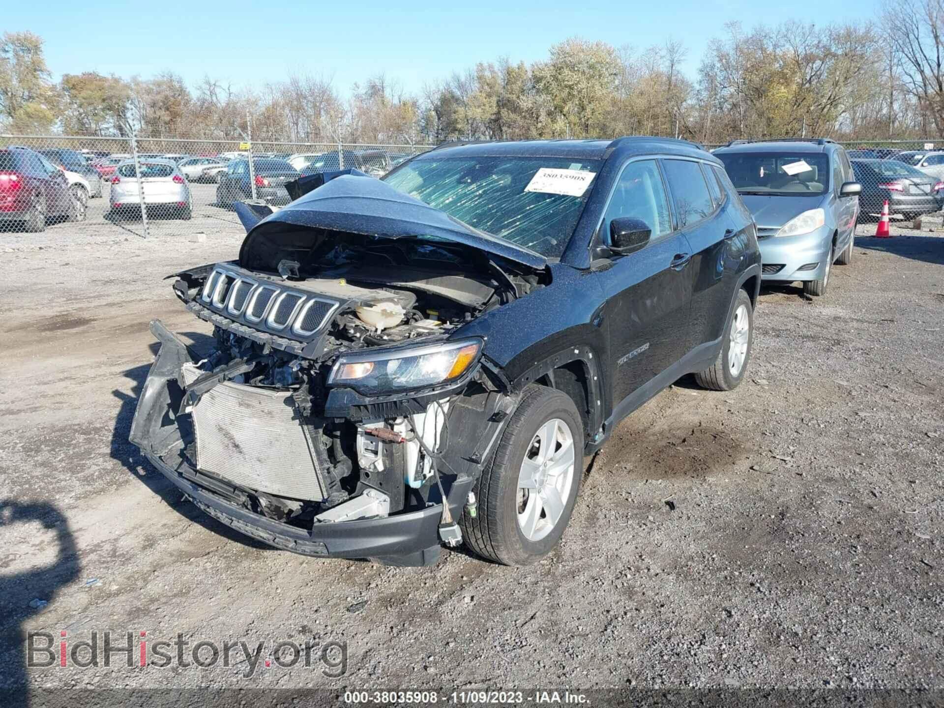 2022 JEEP COMPASS - VIN: 3C4NJCBB7NT138809 - Фото 2