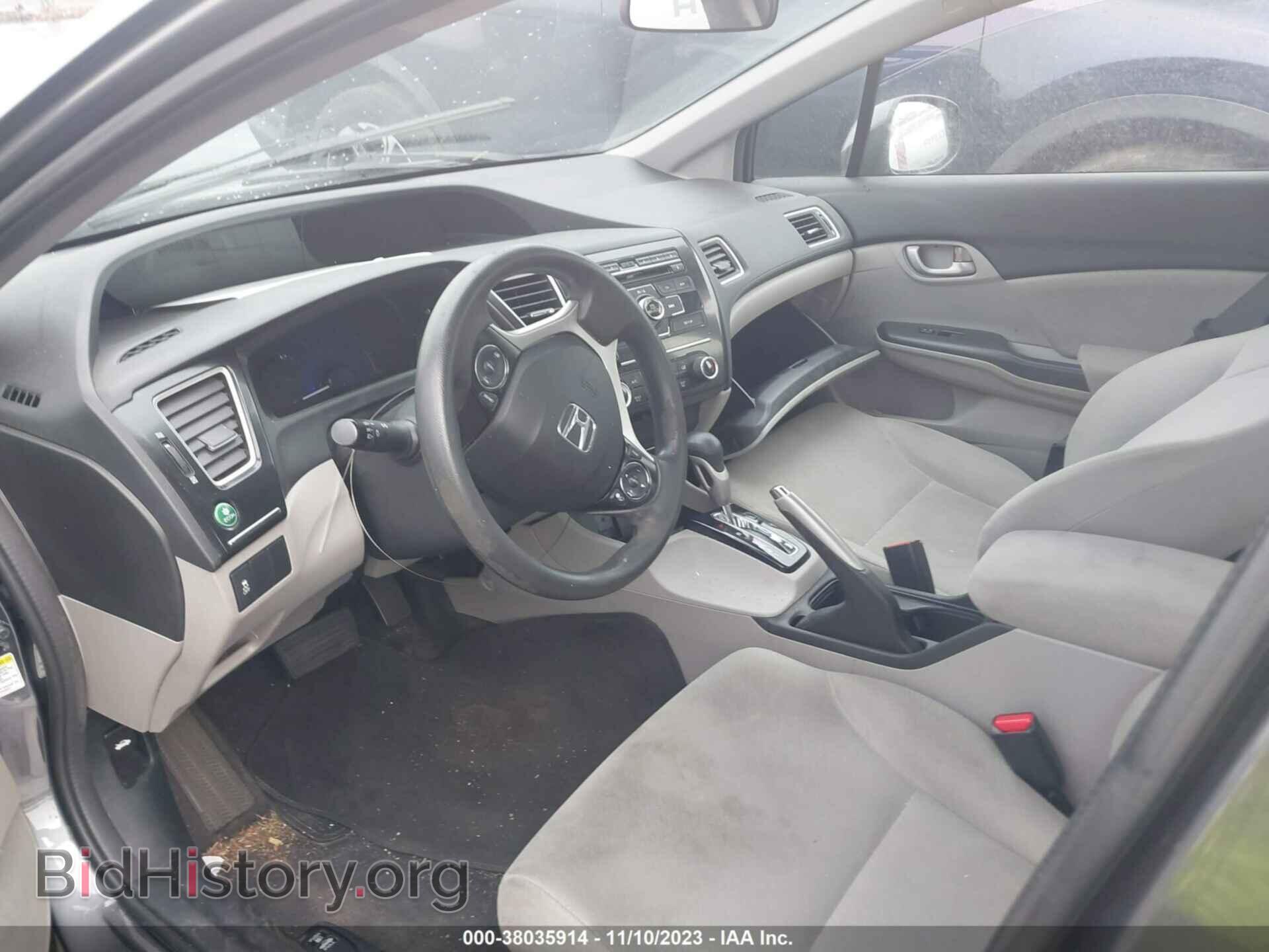 2013 HONDA CIVIC - VIN: 19XFB2F52DE211961 - Фото 5