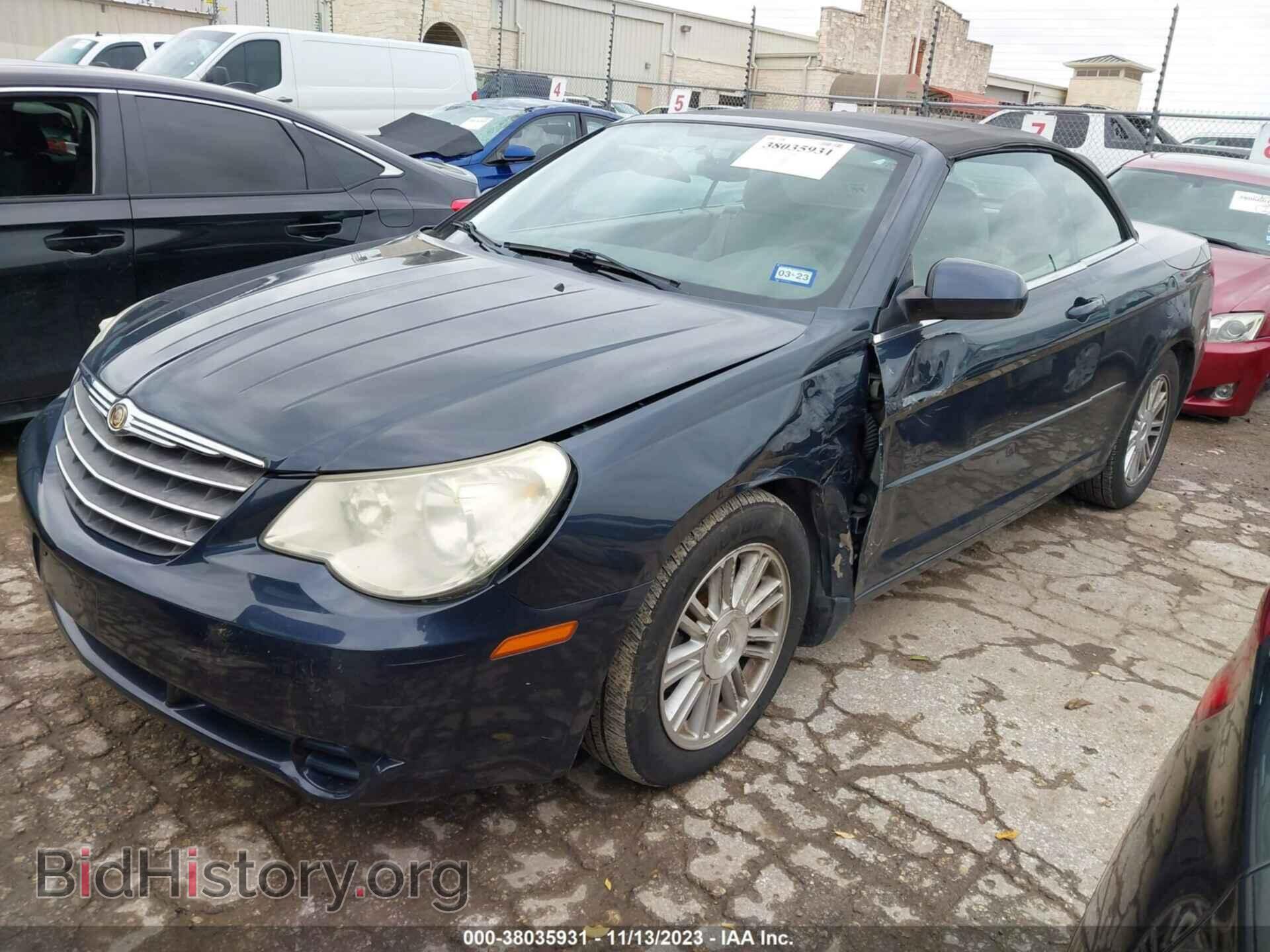 2008 CHRYSLER SEBRING - VIN: 1C3LC55R98N134744 - Фото 2